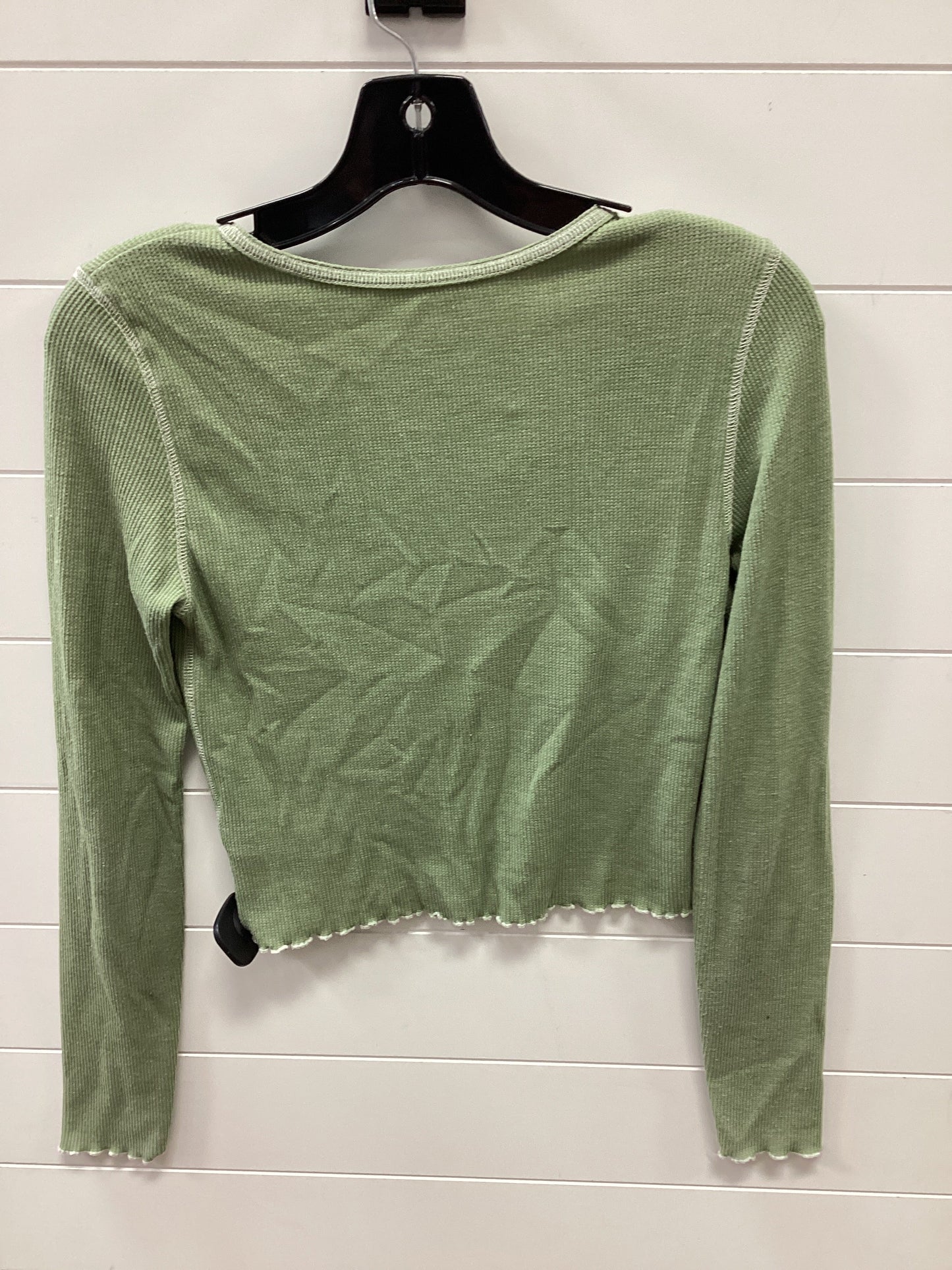 Top Ls By American Eagle In Green, Size:S