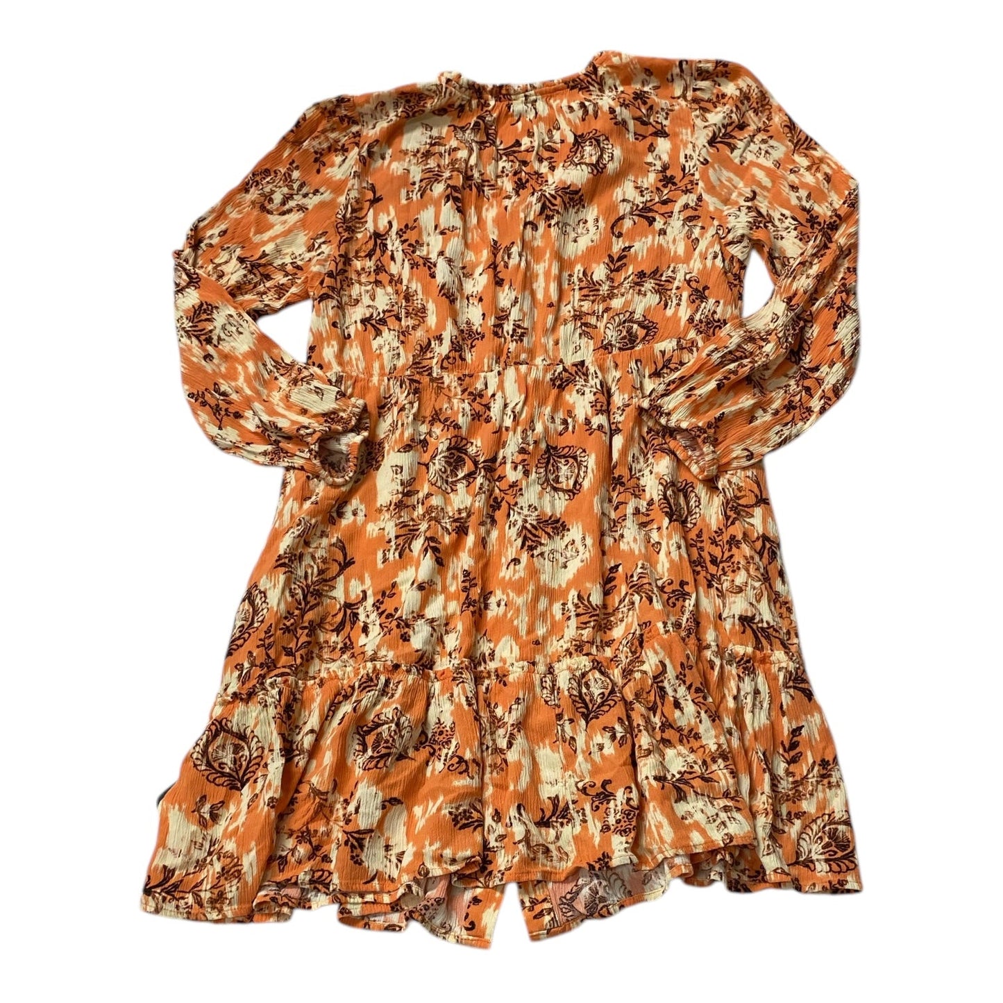 Dress Designer By Frye In Orange & Tan, Size:L