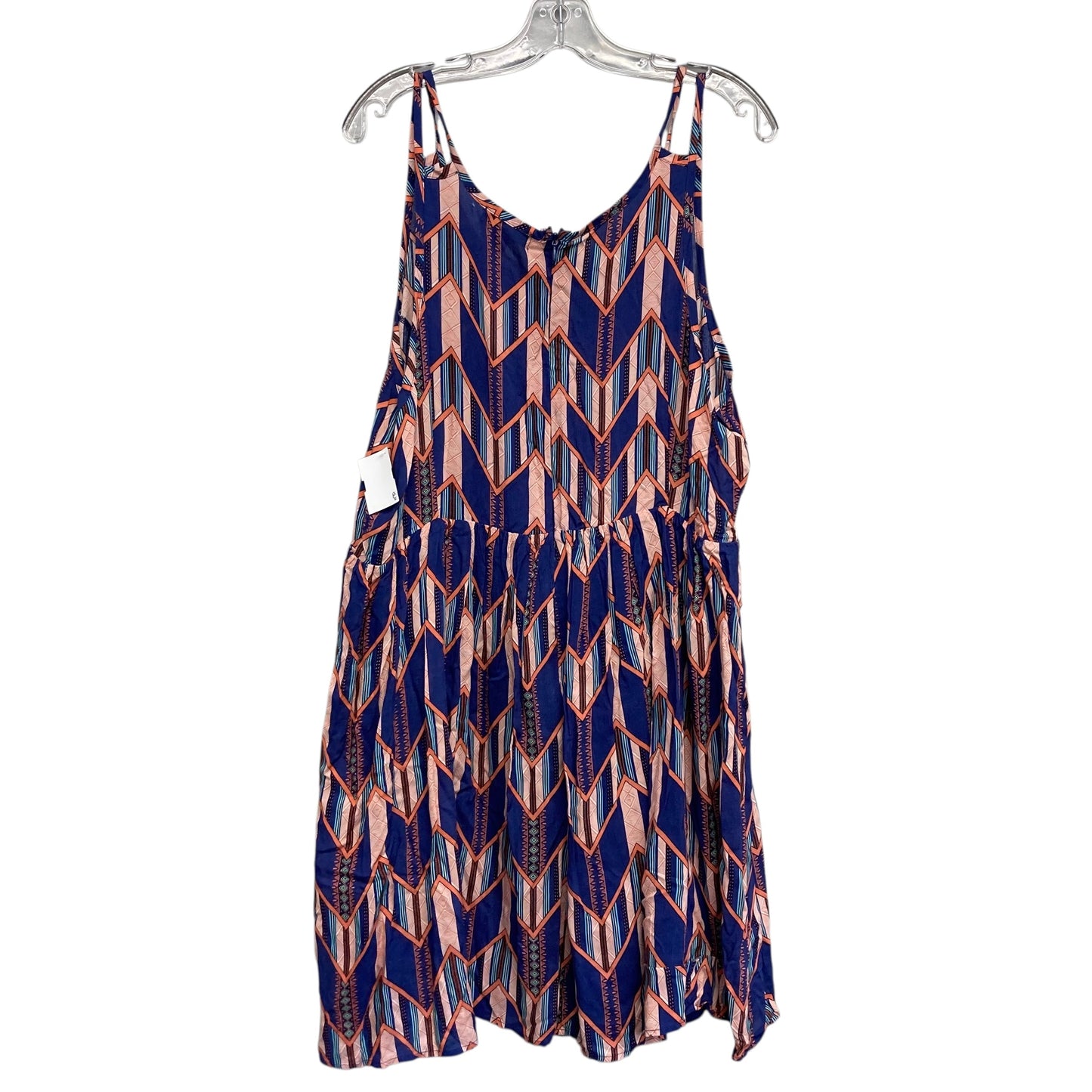 Dress Casual Short By Forever 21 In Multi, Size:2X