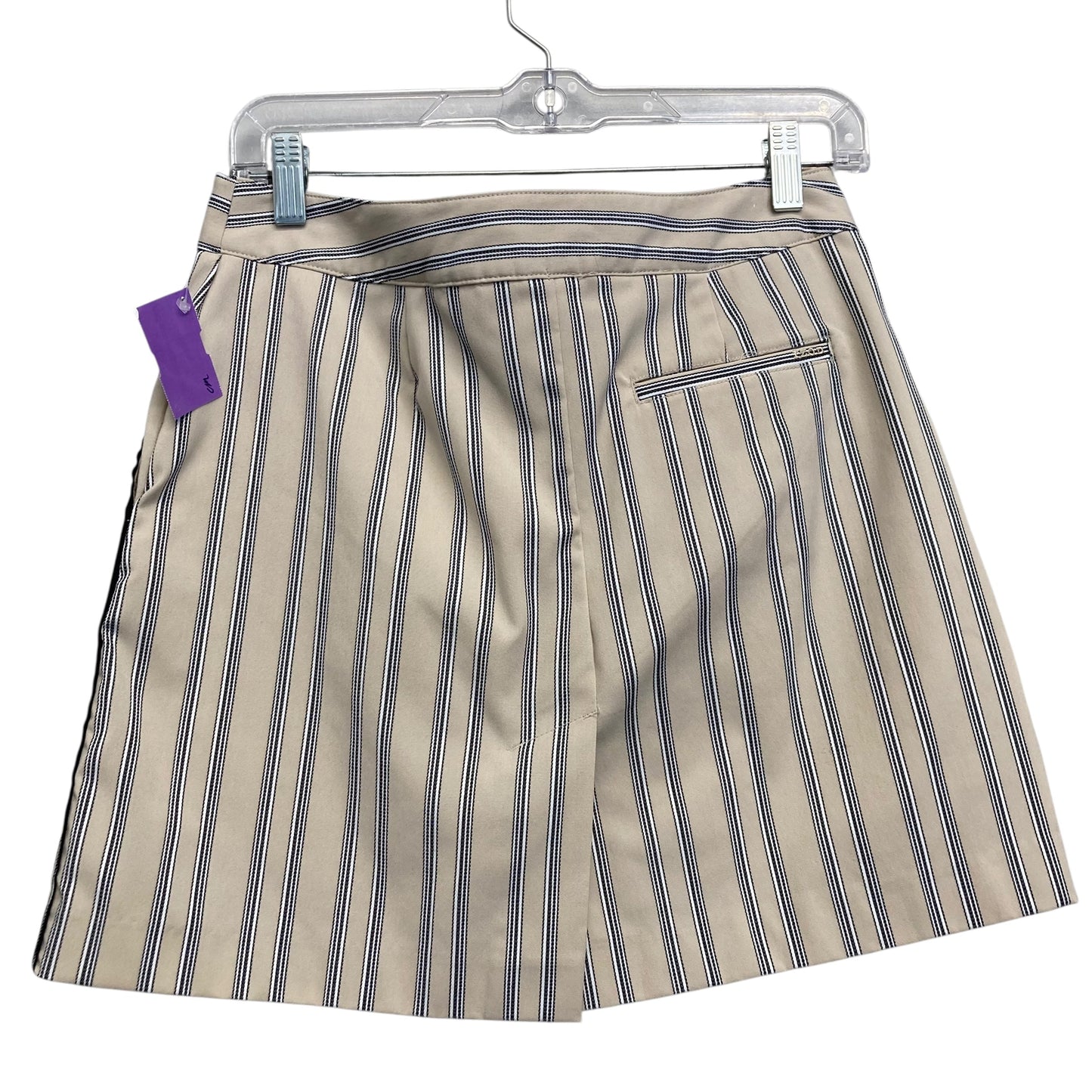 Athletic Skort By Izod In Striped Pattern, Size:Xs