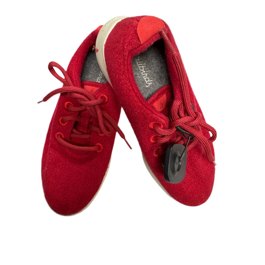 Shoes Sneakers By Allbirds In Red, Size: 7