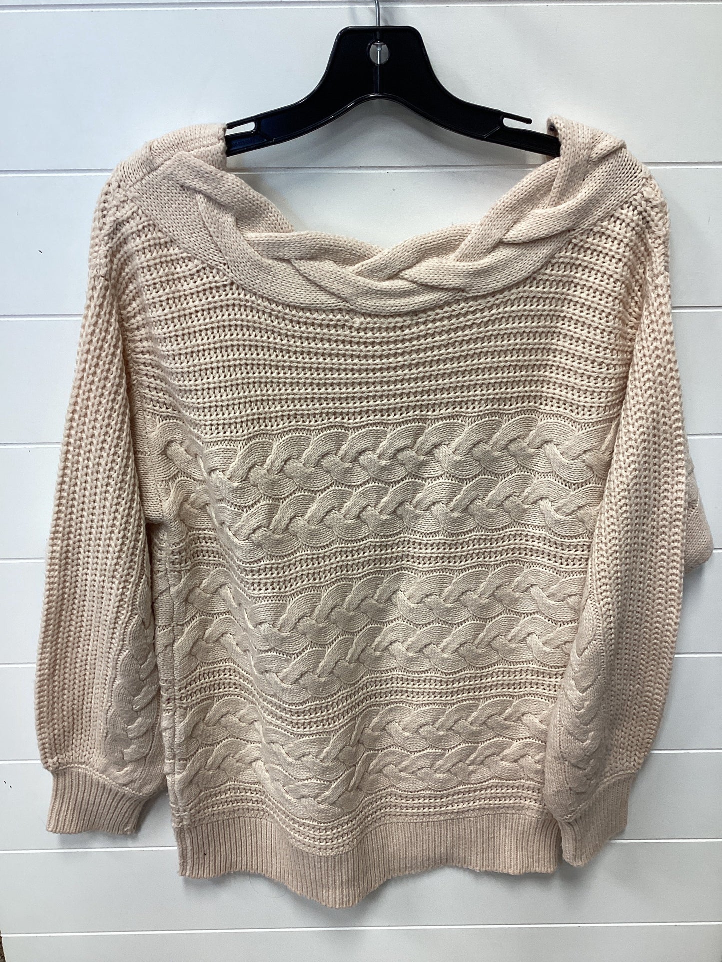 Sweater By Venus In Tan, Size:M