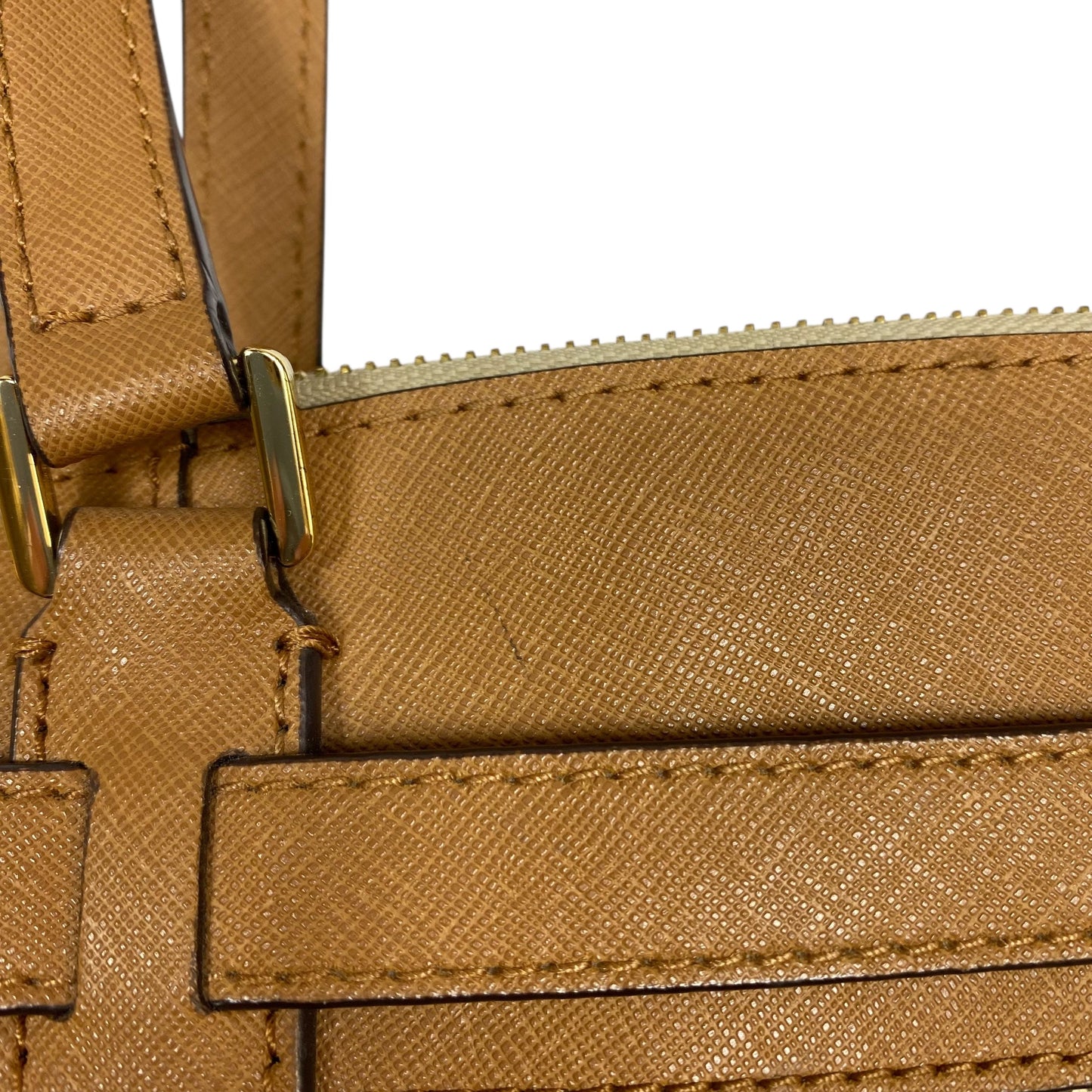 Handbag Designer By Michael Kors In Tan, Size:Large