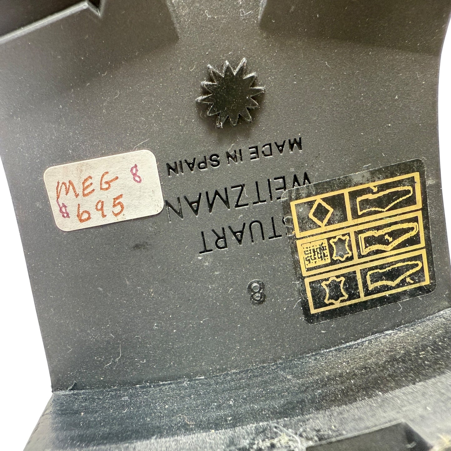 Sondra Nulogo Pearl Embellished Booties Designer By Stuart Weitzman In White, Size: 8