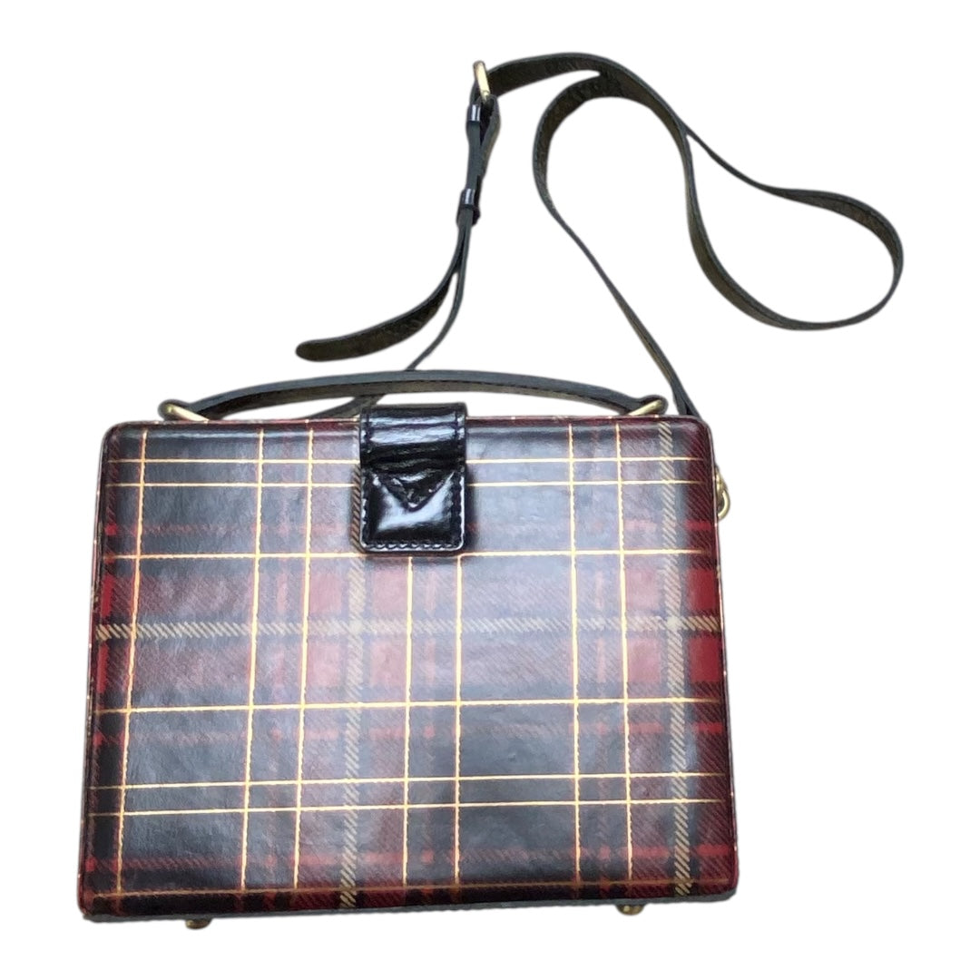 Handbag Designer By Patricia Nash In Plaid Pattern, Size:Medium