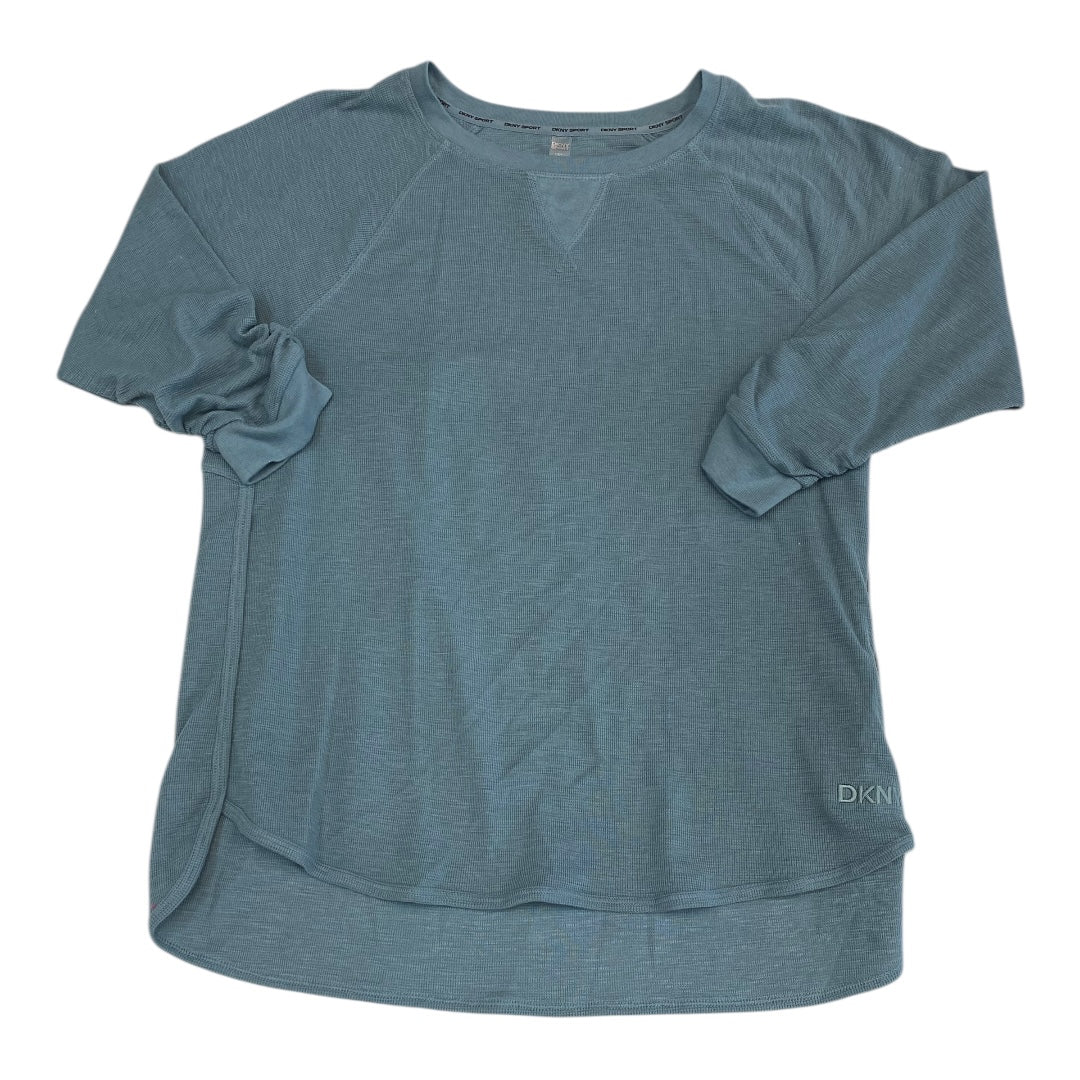 Top Ls By Dkny In Blue, Size:L
