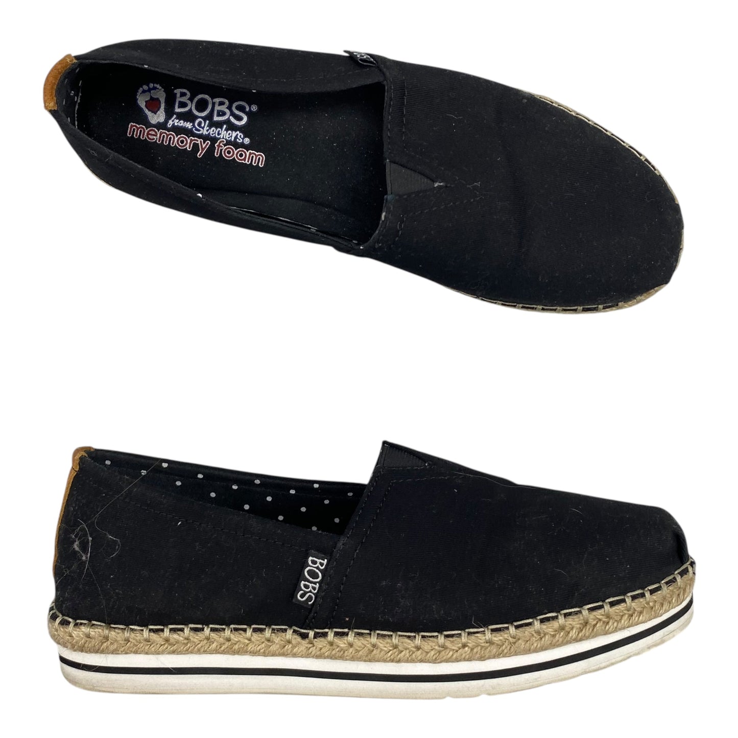 Shoes Flats By Bobs In Black, Size:8.5