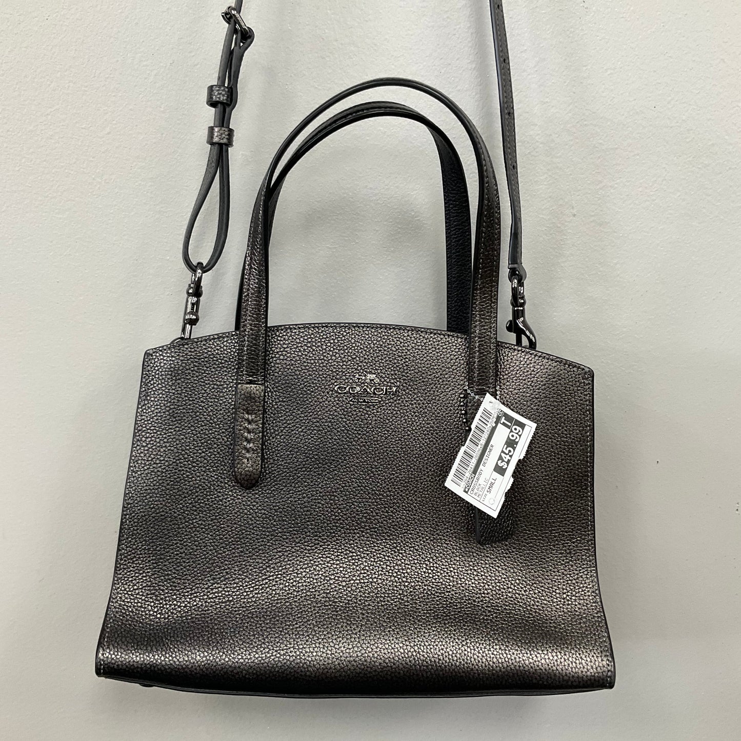 Crossbody Designer By Coach In Black, Size:Small
