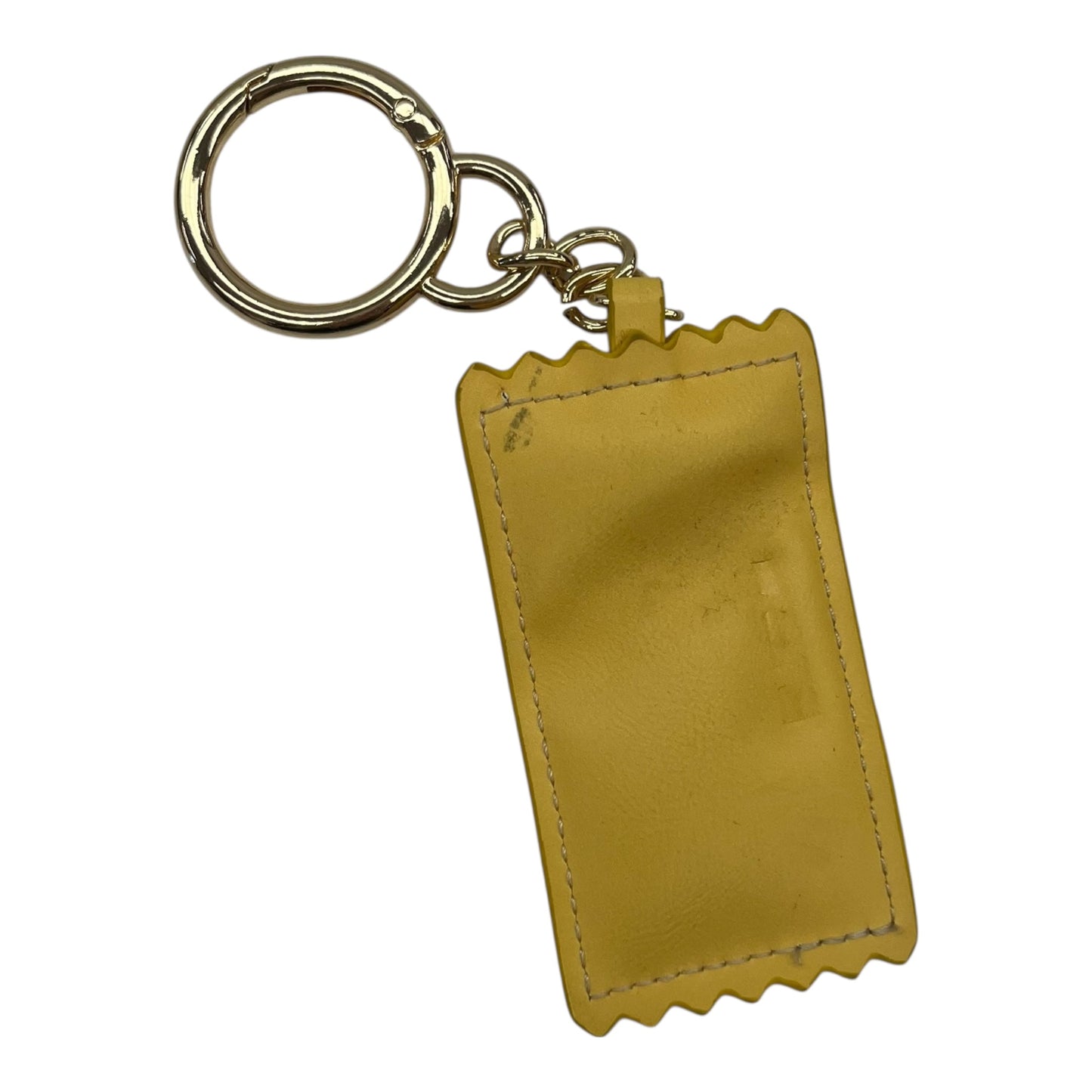 Key Chain By Clothes Mentor In Yellow
