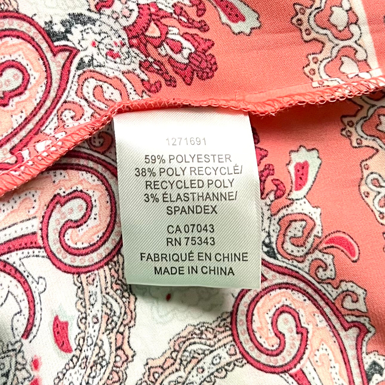 Top Long Sleeve By Rachel Zoe In Peach, Size: Xs
