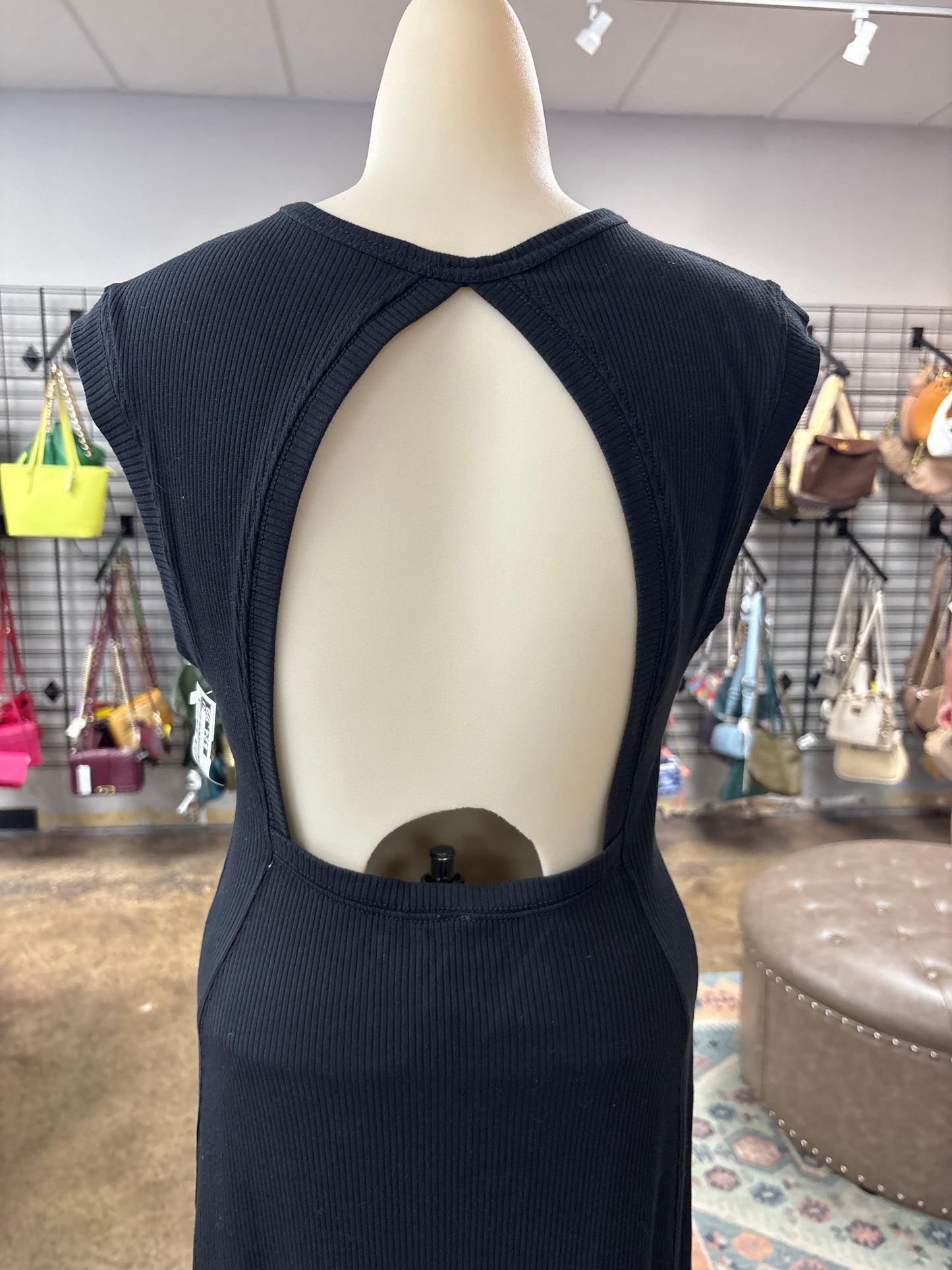 Dress Casual Maxi By Daily Practice By Anthropologie In Black, Size:S