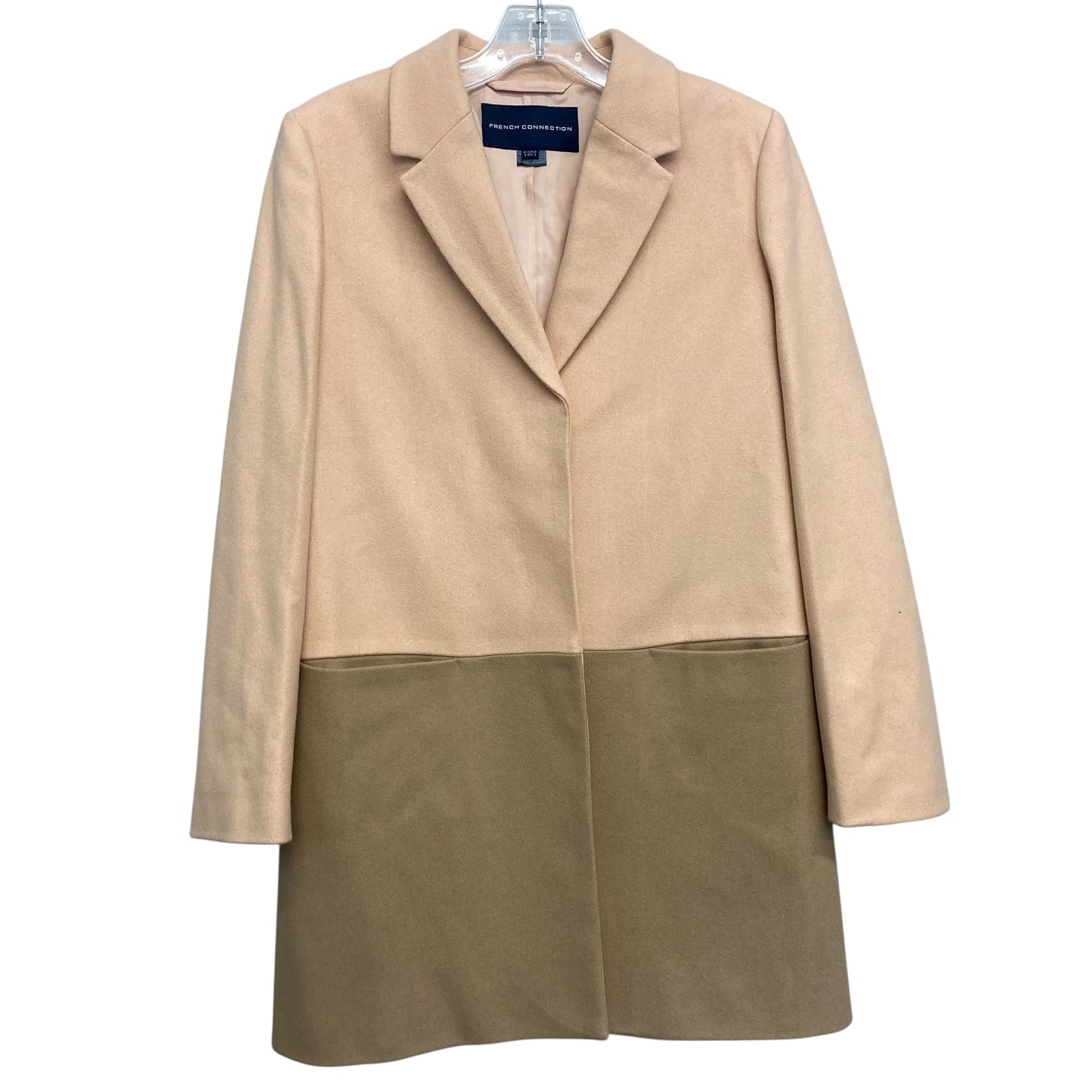 Blazer By French Connection In Pink & Tan, Size:Xs