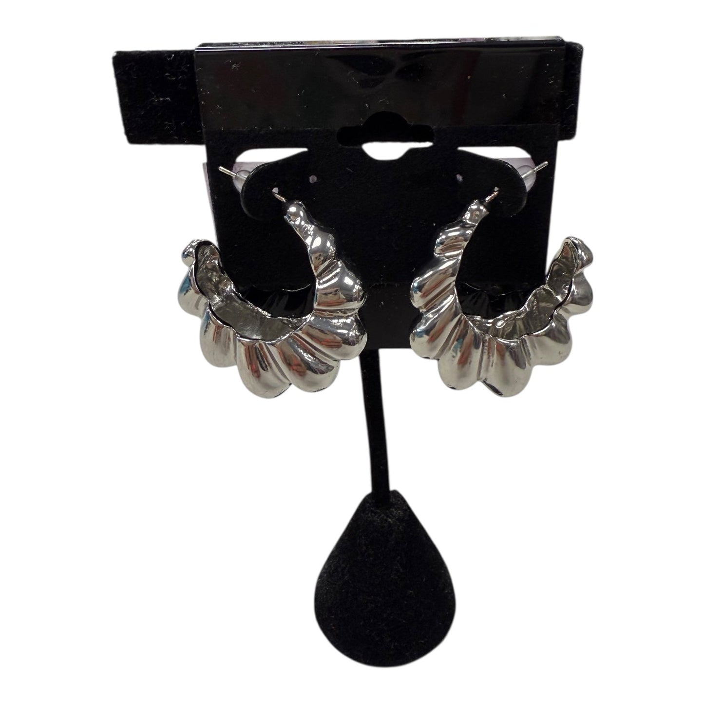 Earrings Other In Silver