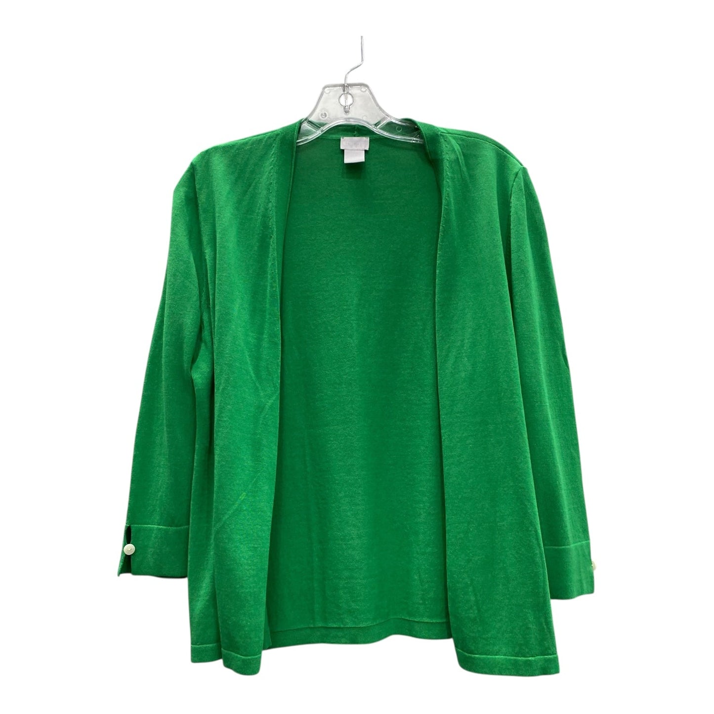 Cardigan By Chicos In Green, Size:M