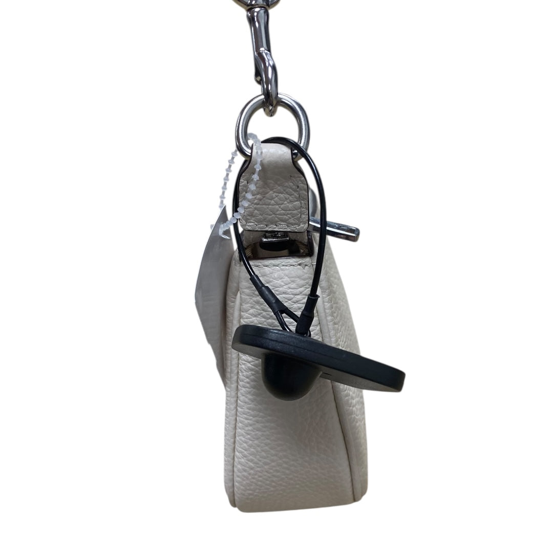 Handbag Designer By Coach In White, Size:Small