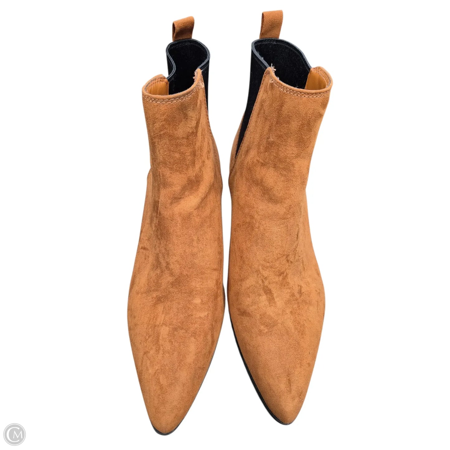 Boots Ankle Flats By A New Day In Black & Brown, Size: 10