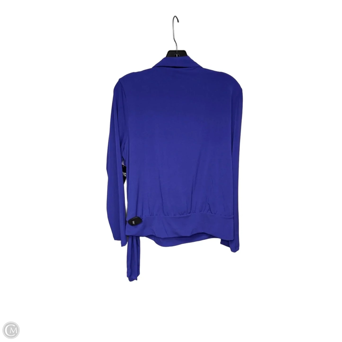 Top Long Sleeve By Inc In Purple, Size: L