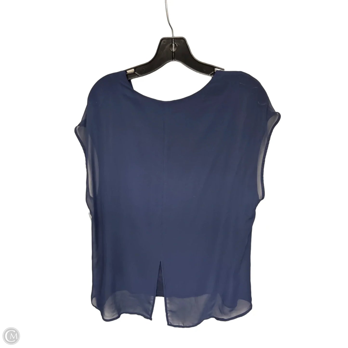 Top Sleeveless By Dr2 In Navy, Size: L