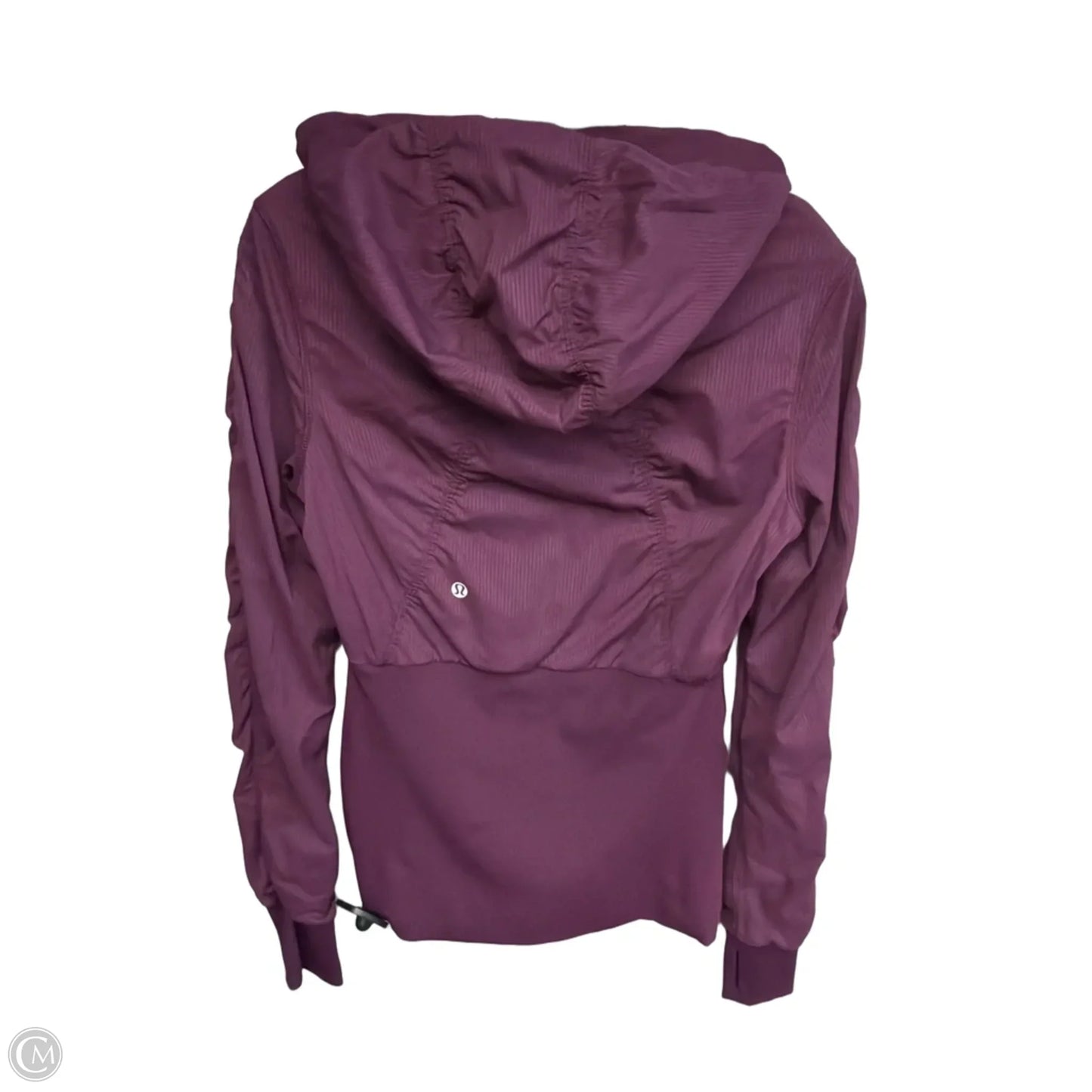 Athletic Jacket By Lululemon In Purple, Size: 8