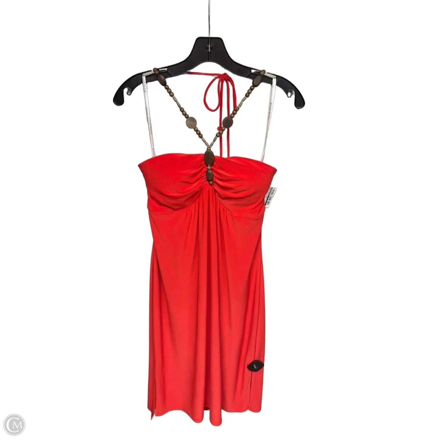 Dress Casual Midi By Bisou Bisou In Red, Size: 8