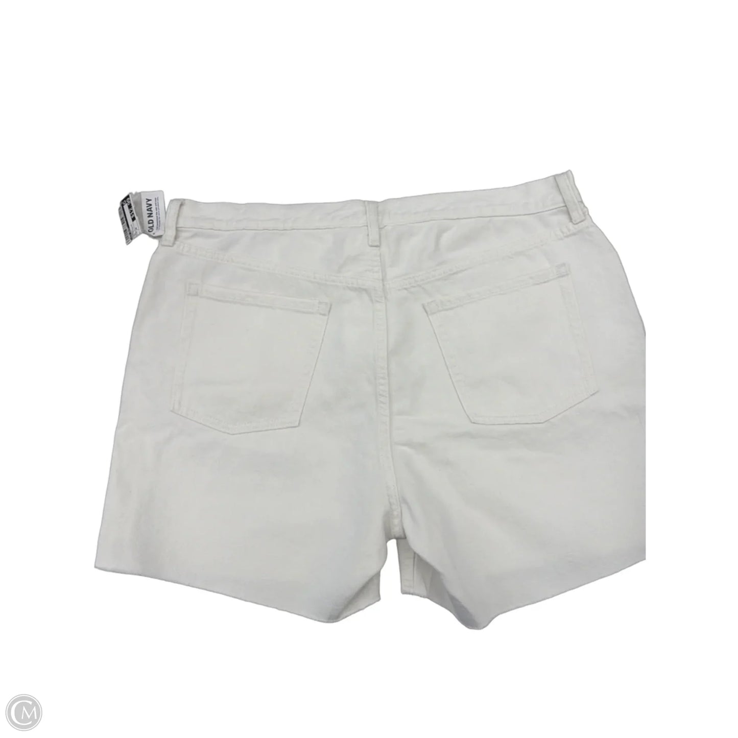 Shorts By Old Navy In White Denim, Size: 16