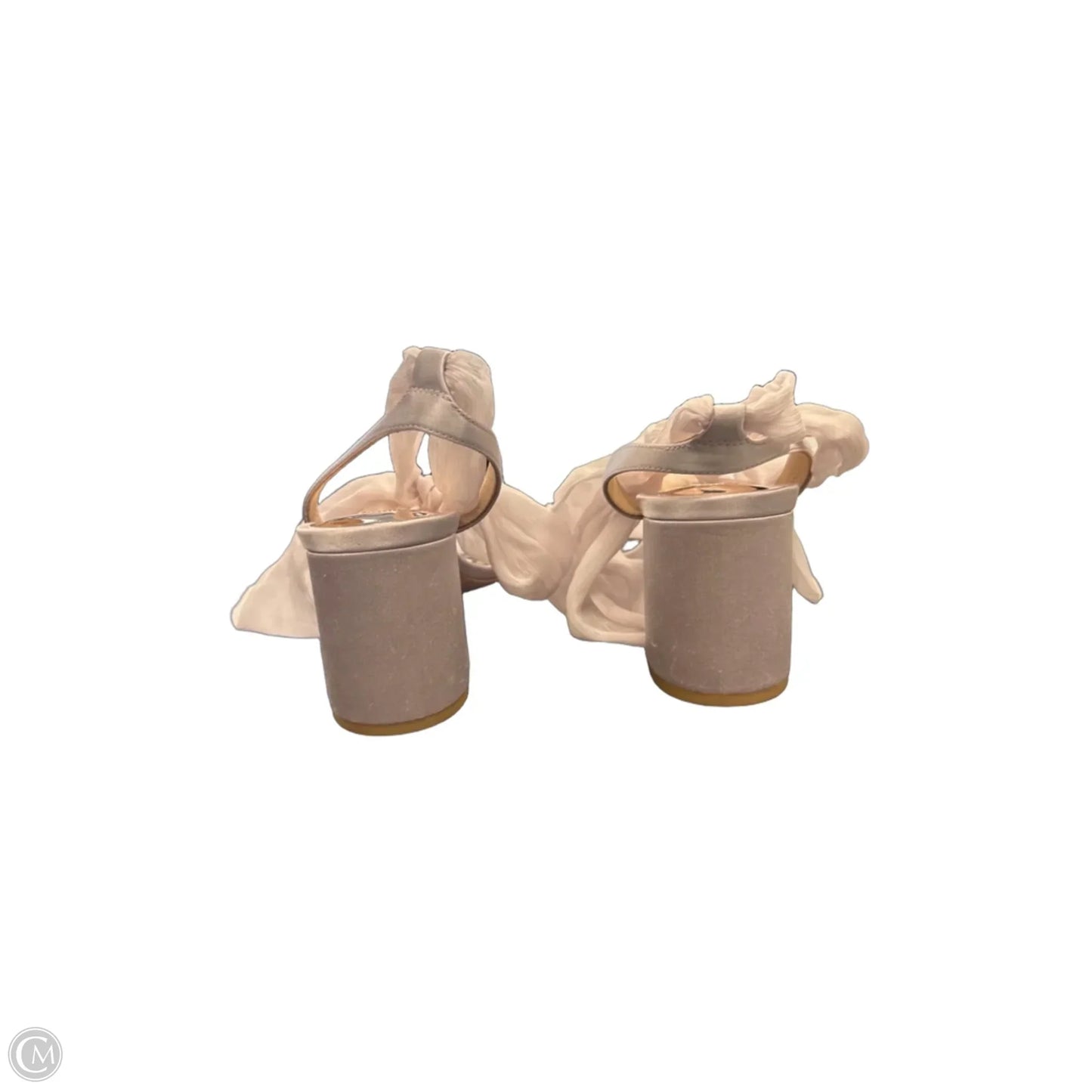 Shoes Heels Block By Badgley Mischka In Pink, Size: 8.5