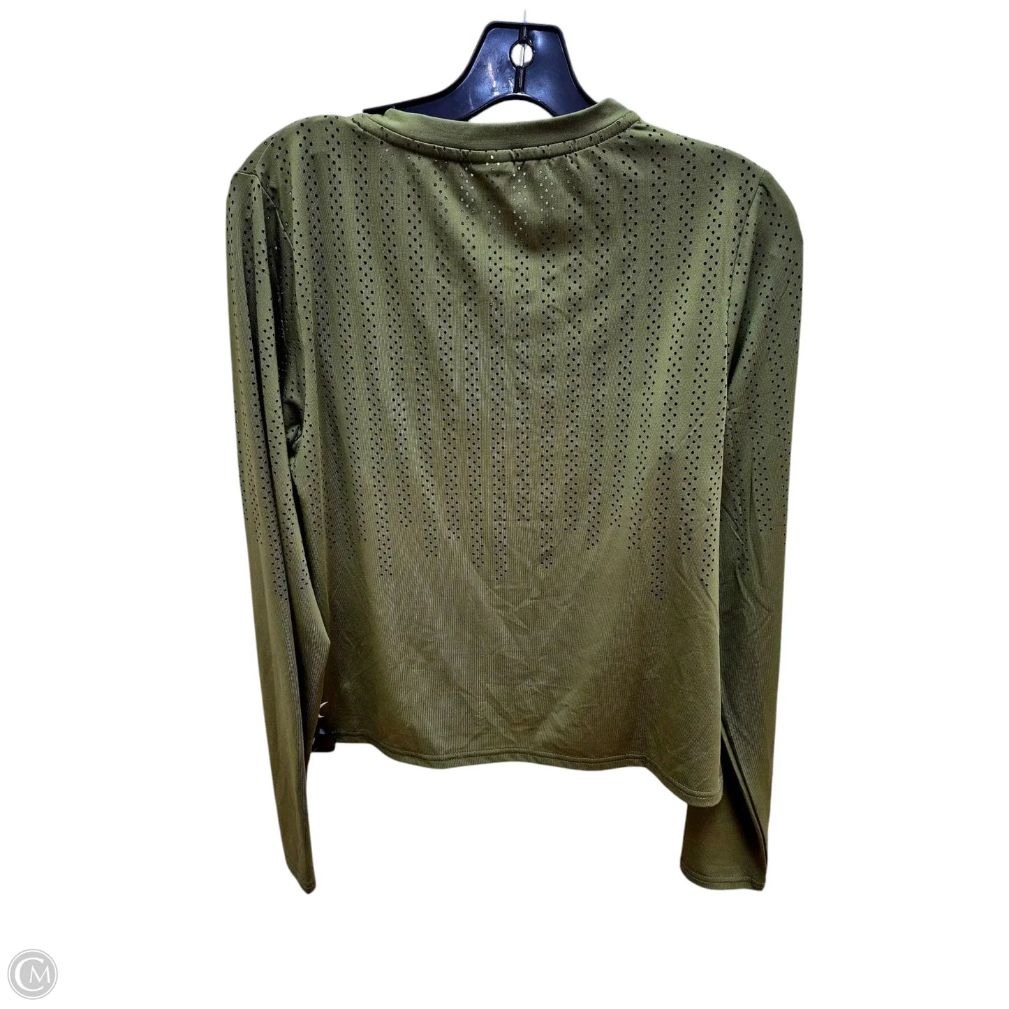 Athletic Top Long Sleeve Crewneck By Zyia In Green, Size: M