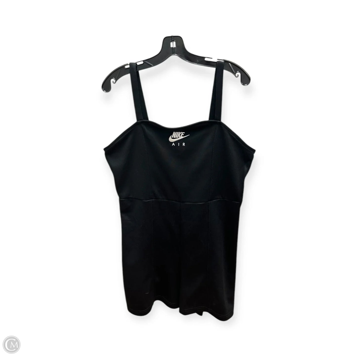 Romper By Nike Apparel In Black, Size: L