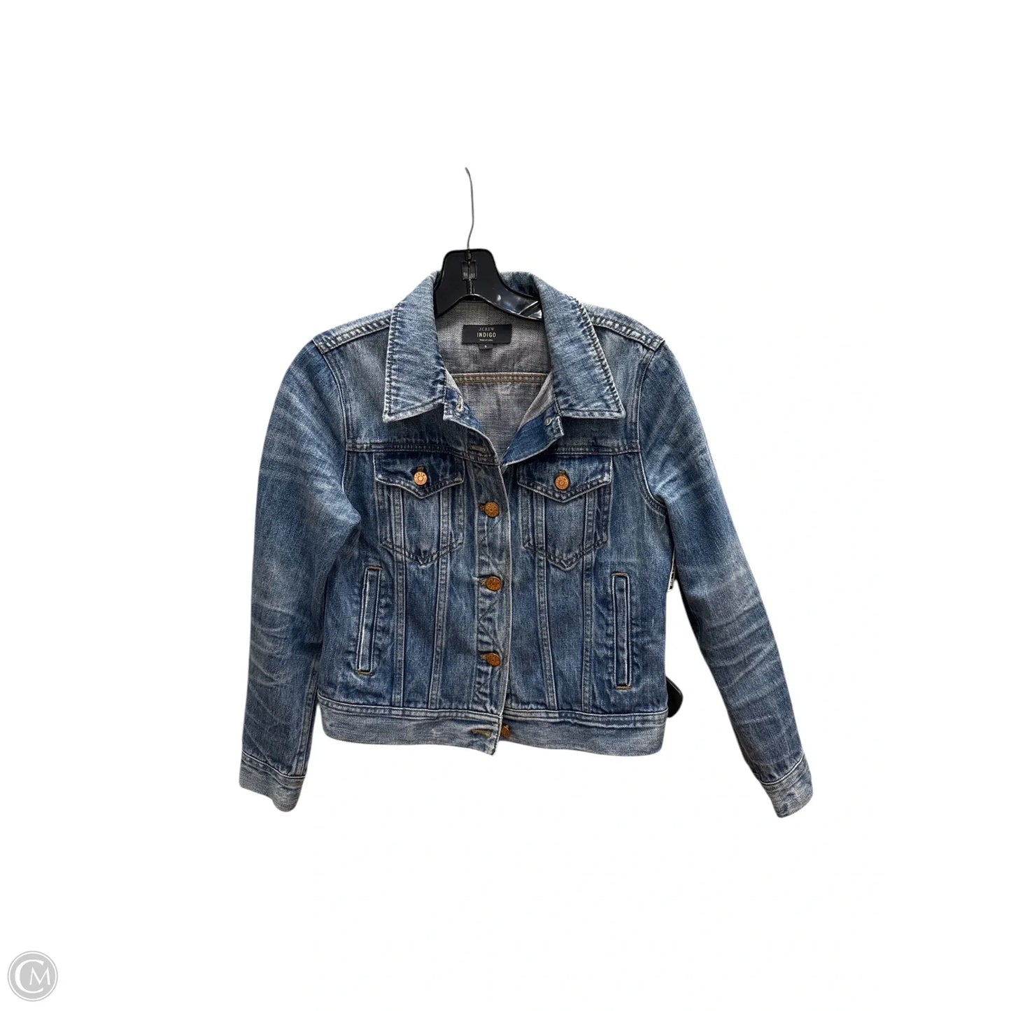Jacket Denim By J. Crew In Blue Denim, Size: S