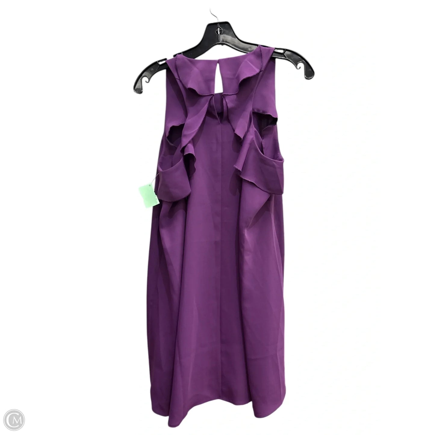 Dress Casual Midi By Loft In Purple, Size: S