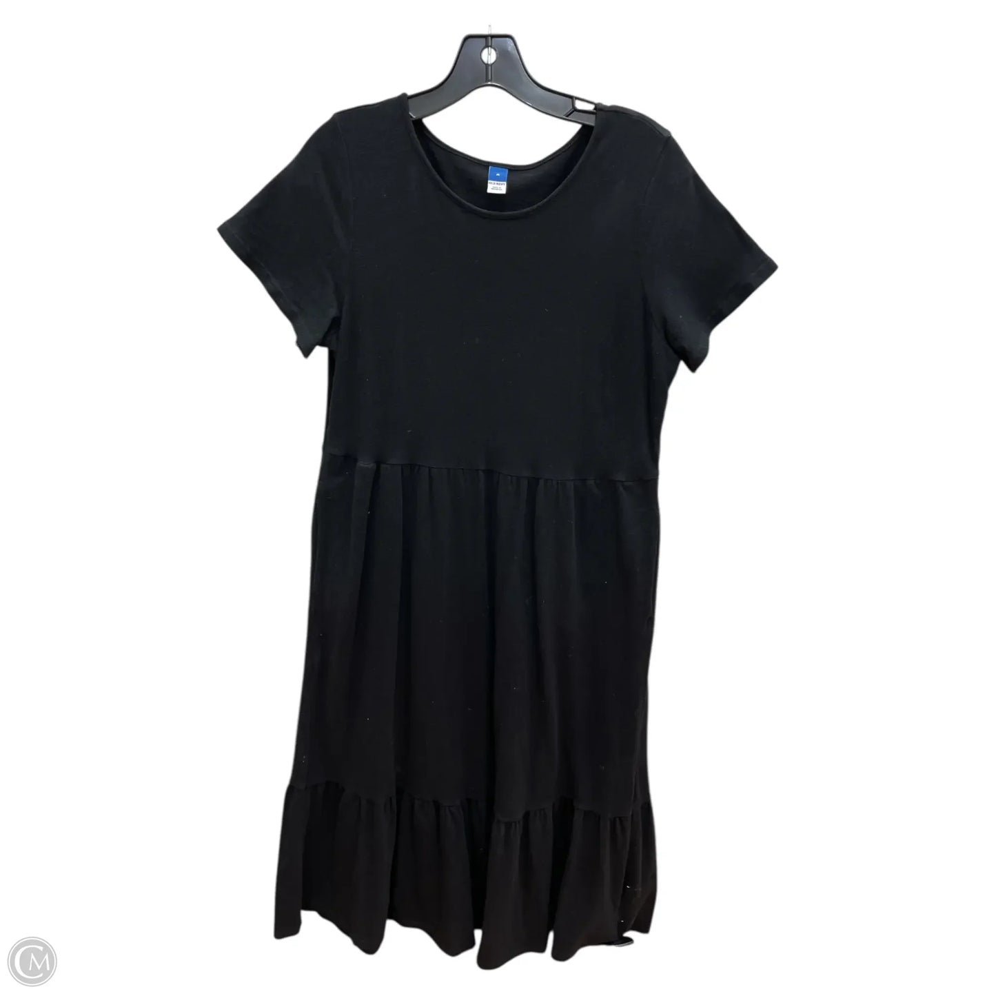 Dress Casual Maxi By Old Navy In Black, Size: M