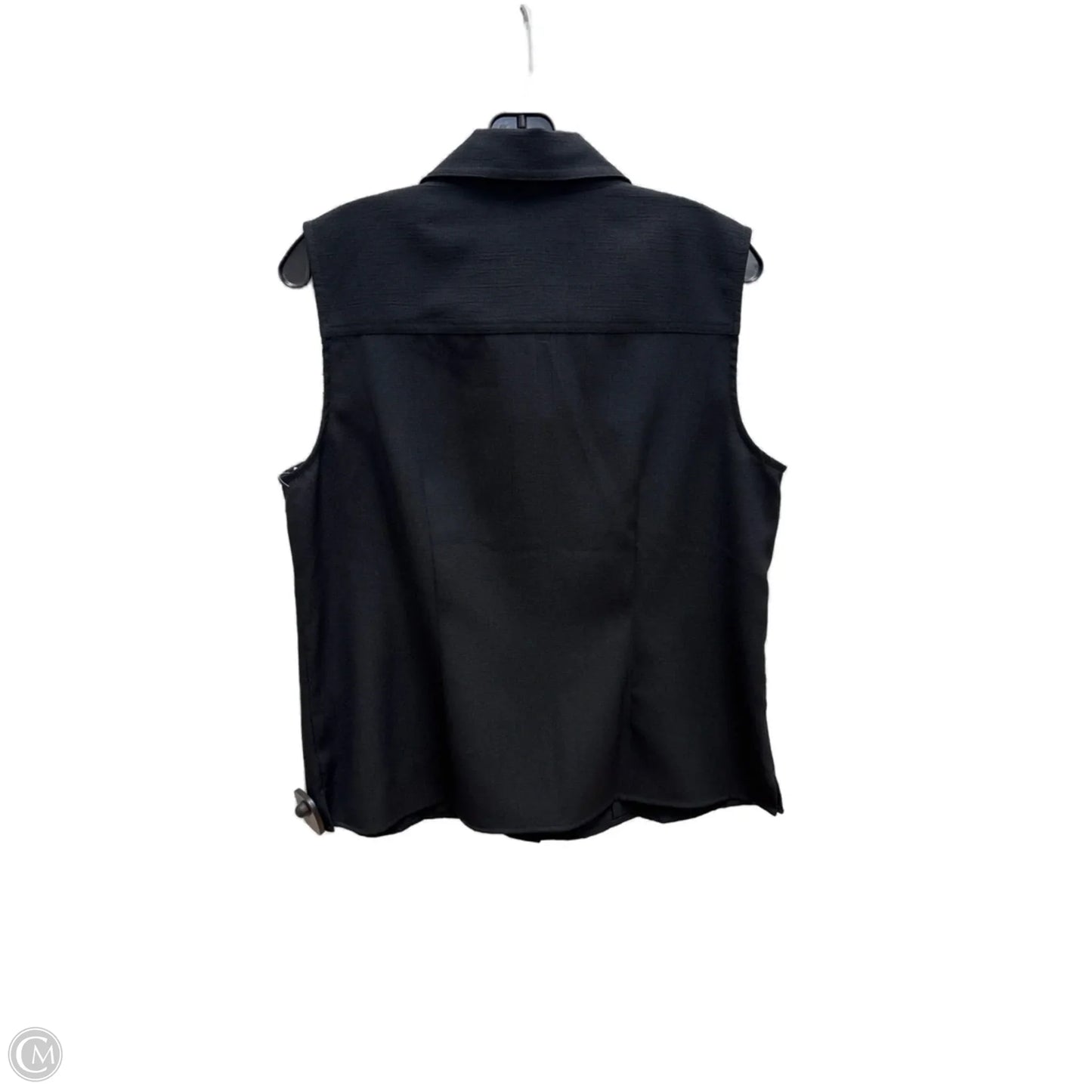 Top Sleeveless By Christopher And Banks In Black, Size: L