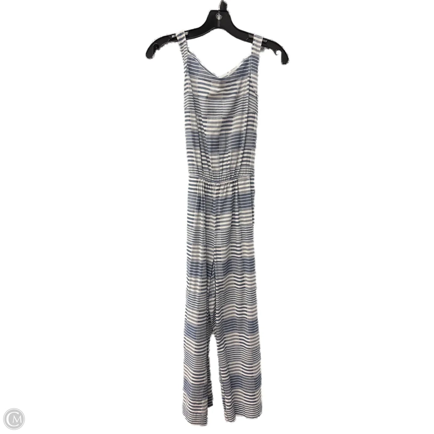 Jumpsuit By Tribal In Blue & White, Size: Xs