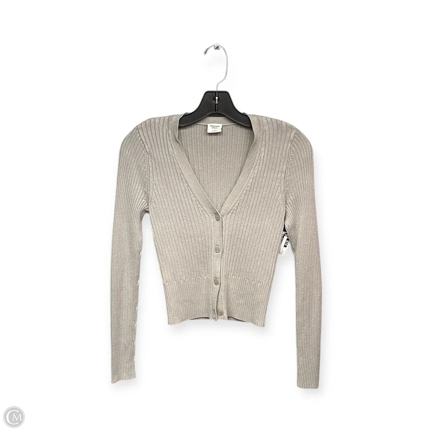 Sweater By Abercrombie And Fitch In Grey, Size: S