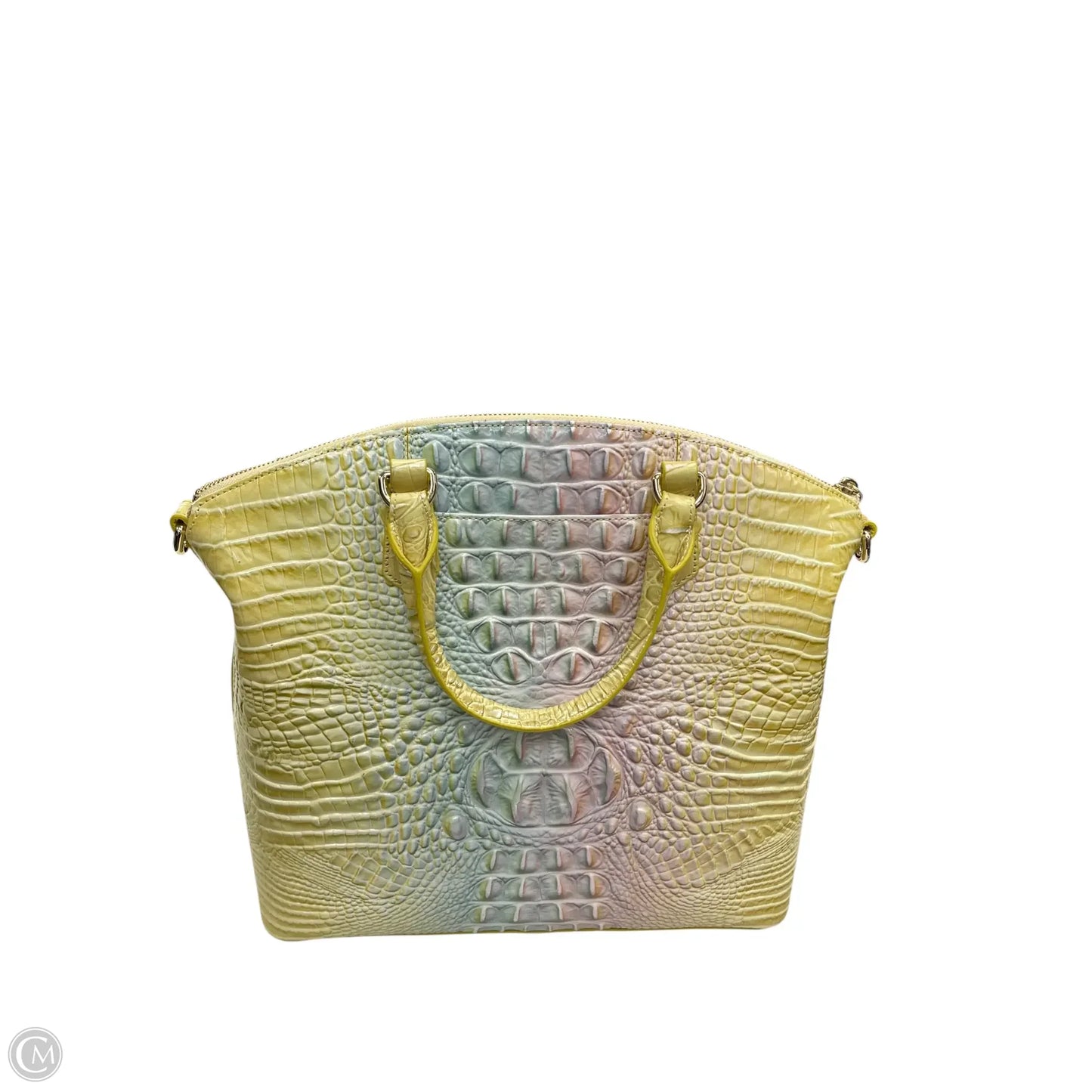 Handbag Designer By Brahmin, Size: Large