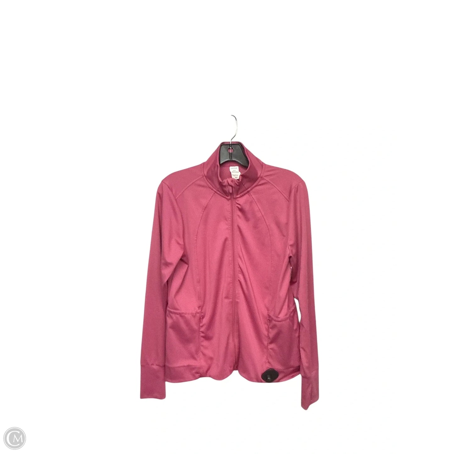 Athletic Jacket By Rbx In Pink, Size: M