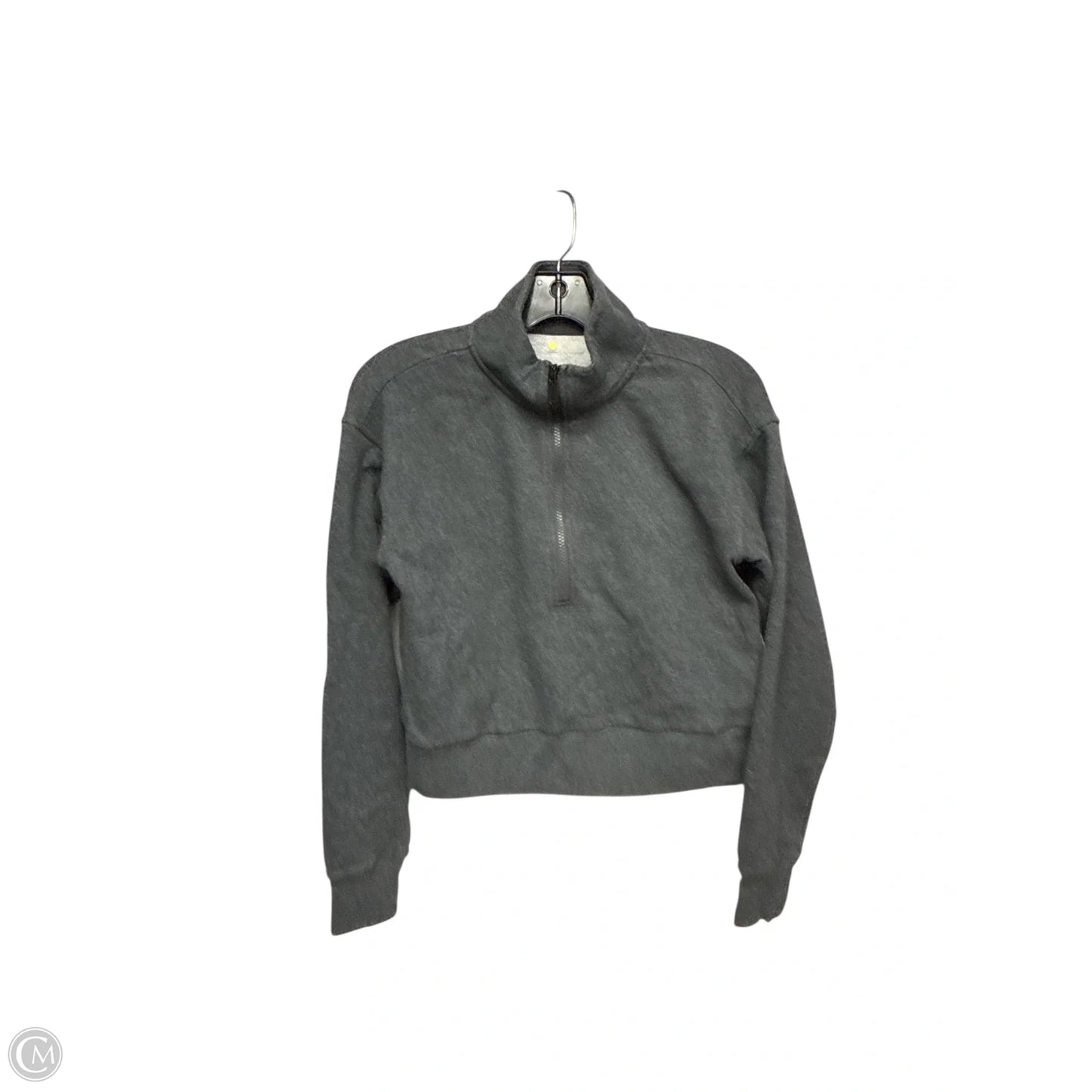 Athletic Sweatshirt Crewneck By Zella In Grey, Size: S