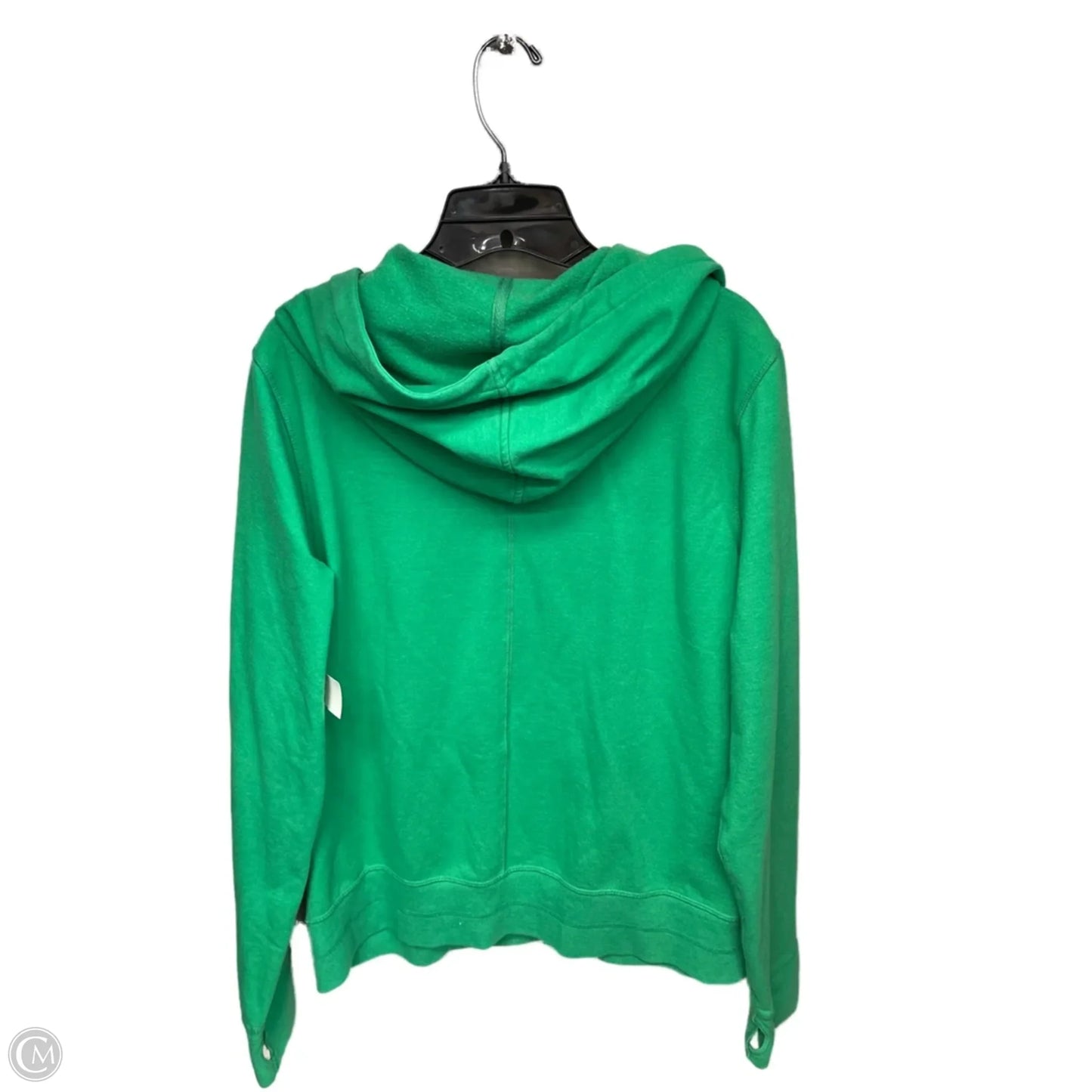 Sweatshirt Hoodie By Gap In Green, Size: Xl
