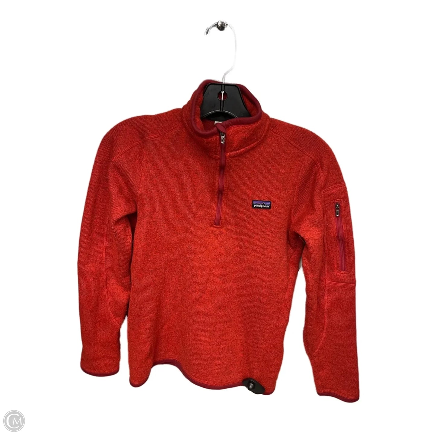 Athletic Jacket By Patagonia In Red, Size: Xs