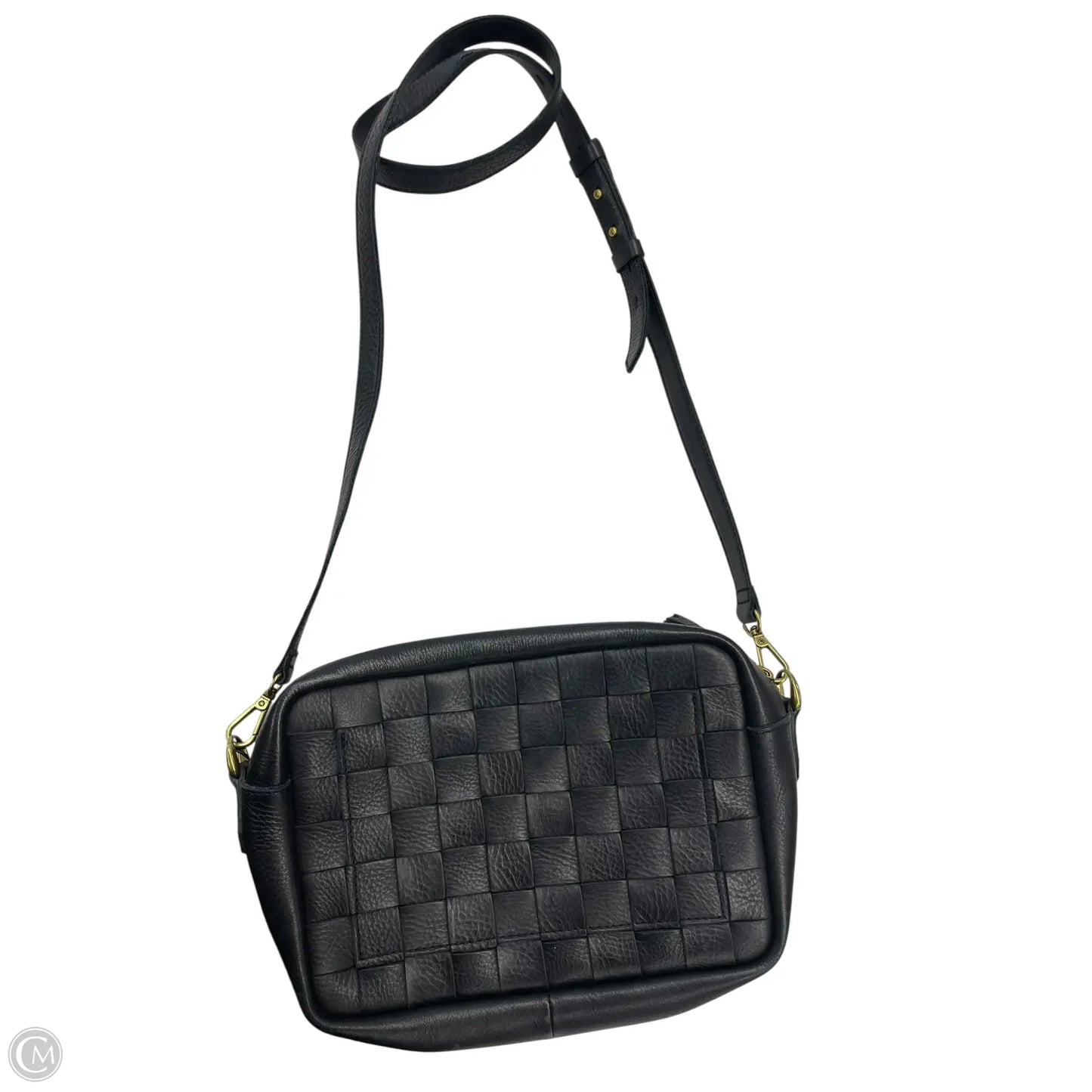 Crossbody Leather By Madewell, Size: Medium