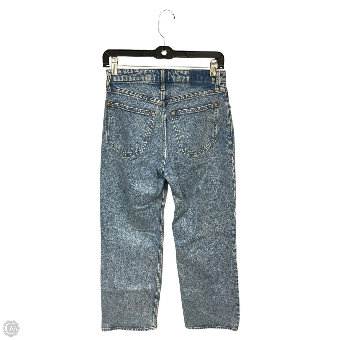 Jeans Straight By Abercrombie And Fitch In Blue Denim, Size: 2