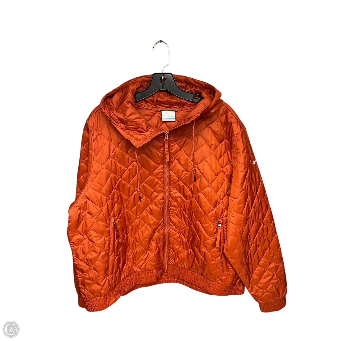 Athletic Jacket By Columbia In Orange, Size: 2x