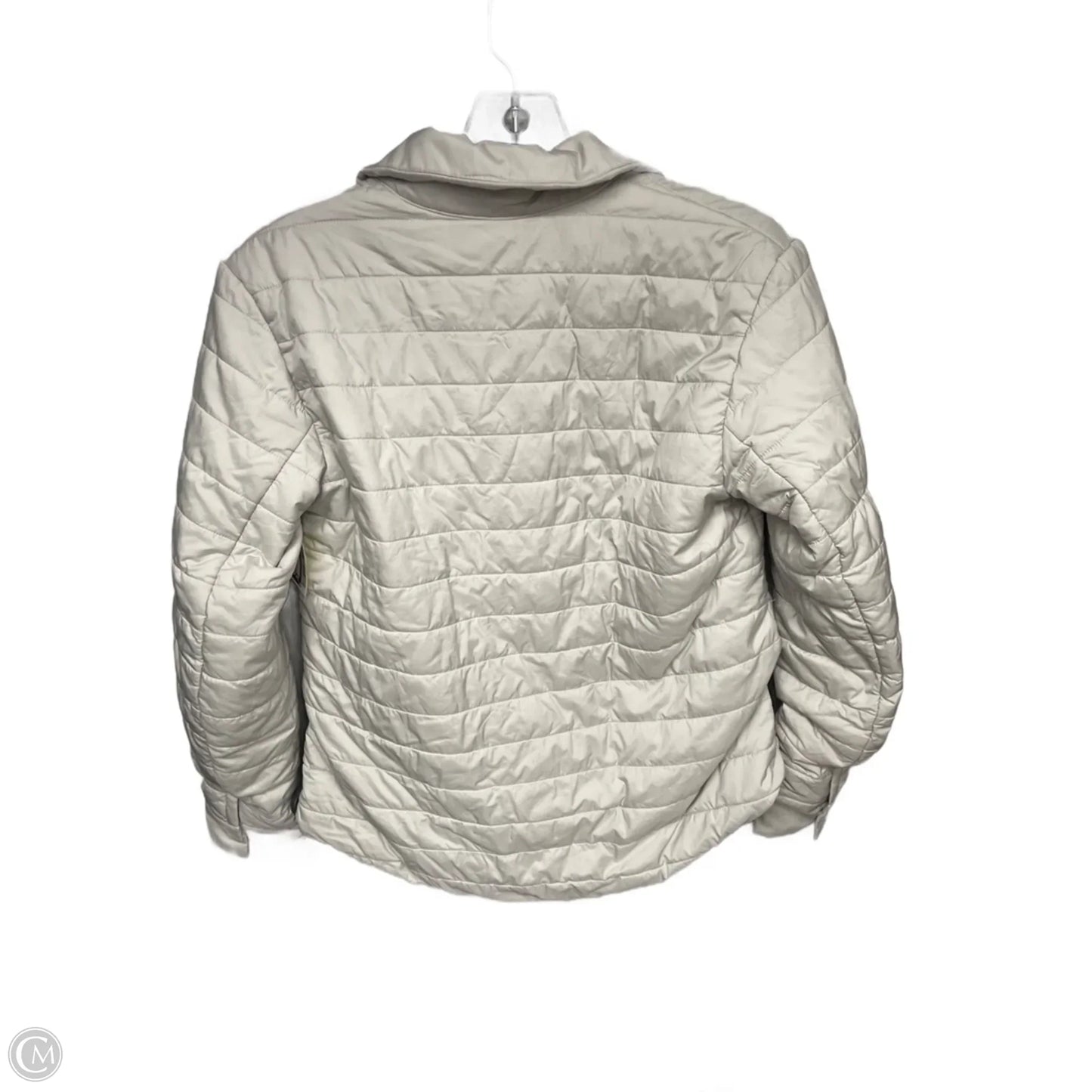 Athletic Jacket By Lululemon In Cream, Size: 2