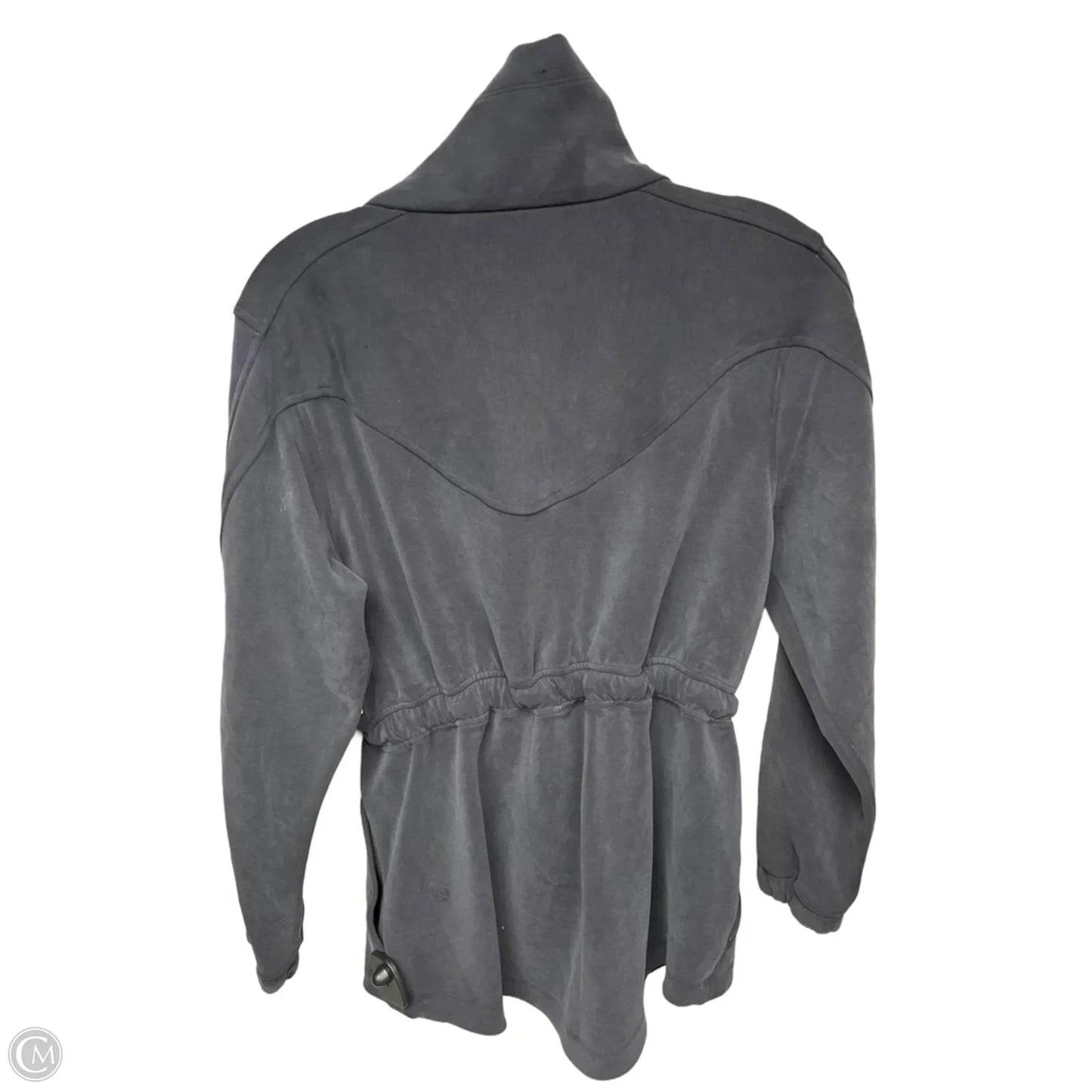 Athletic Jacket By Lululemon In Black, Size: 2