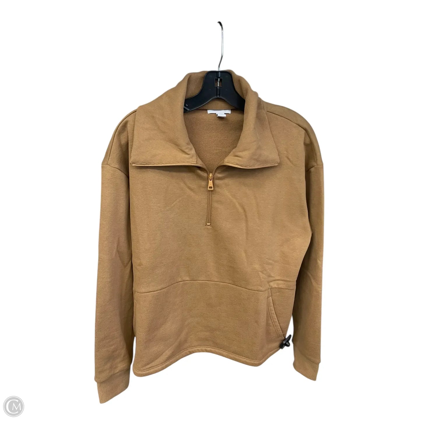 Athletic Sweatshirt Collar By Beyond Yoga In Brown, Size: S