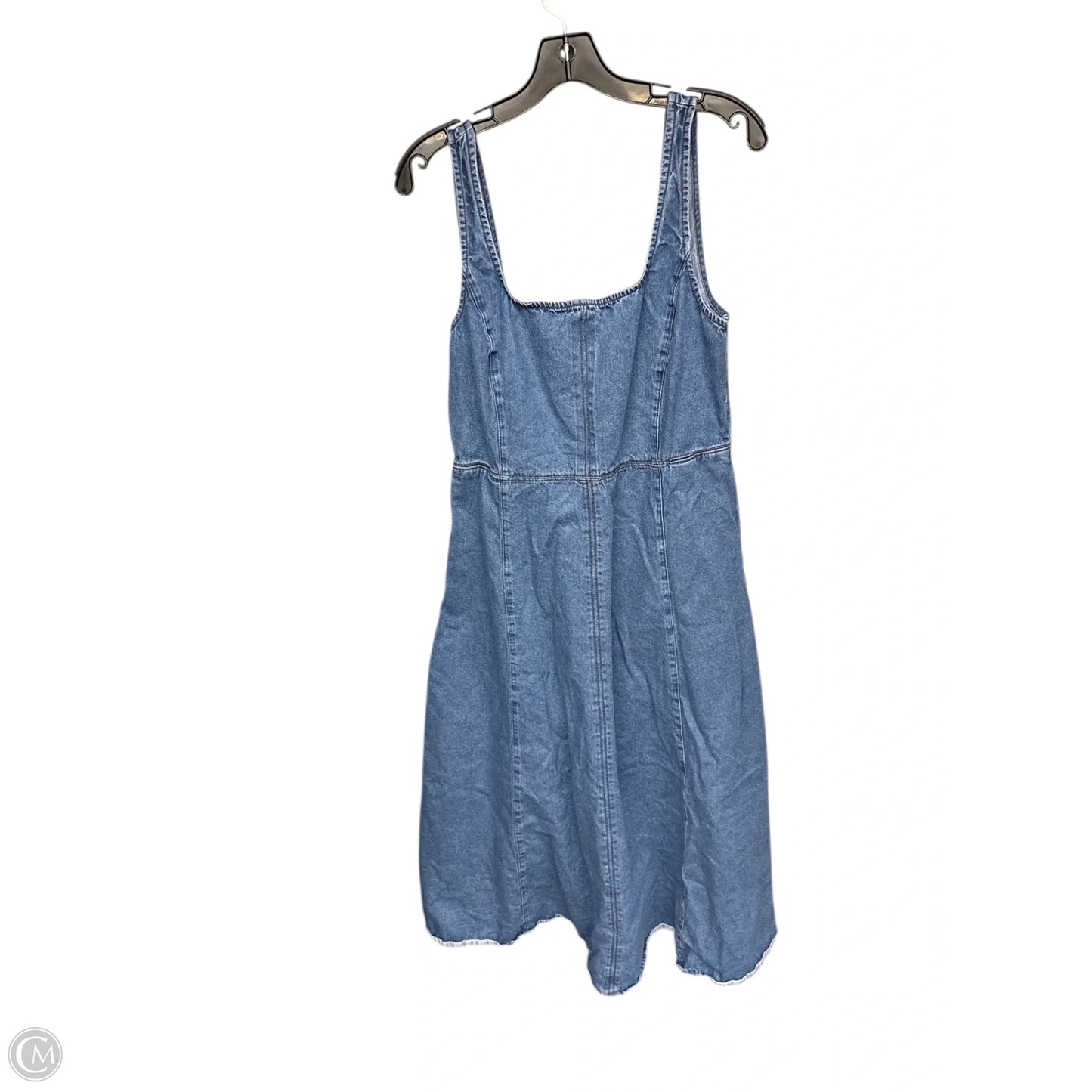 Dress Casual Maxi By Gap In Blue Denim, Size: L