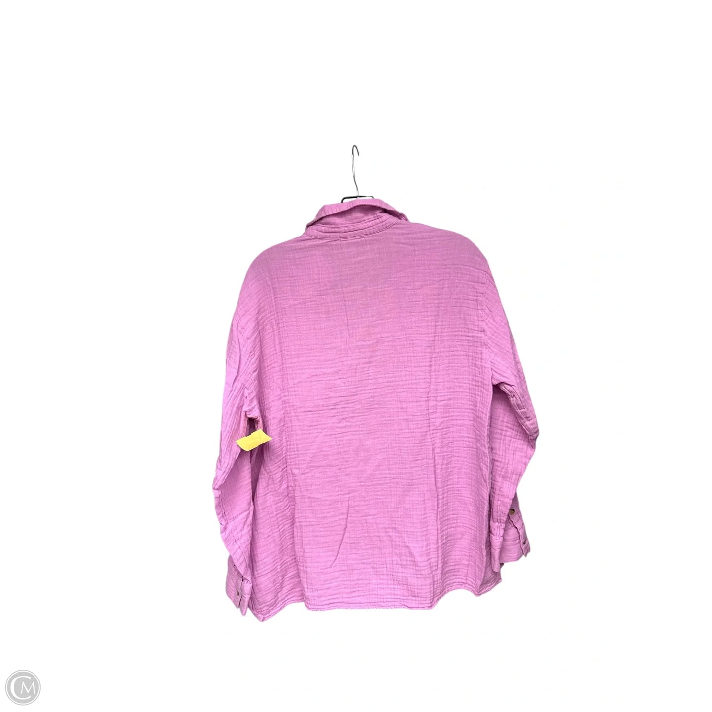 Top Long Sleeve By Old Navy In Pink, Size: L