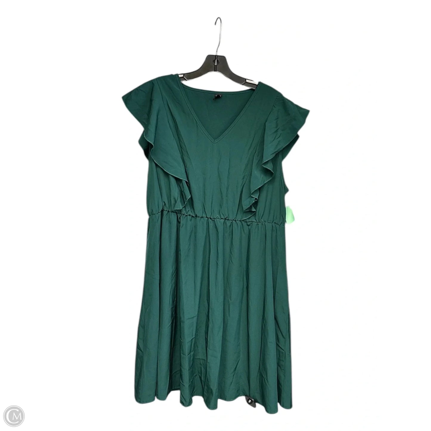 Dress Casual Short By Shein In Green, Size: 3x