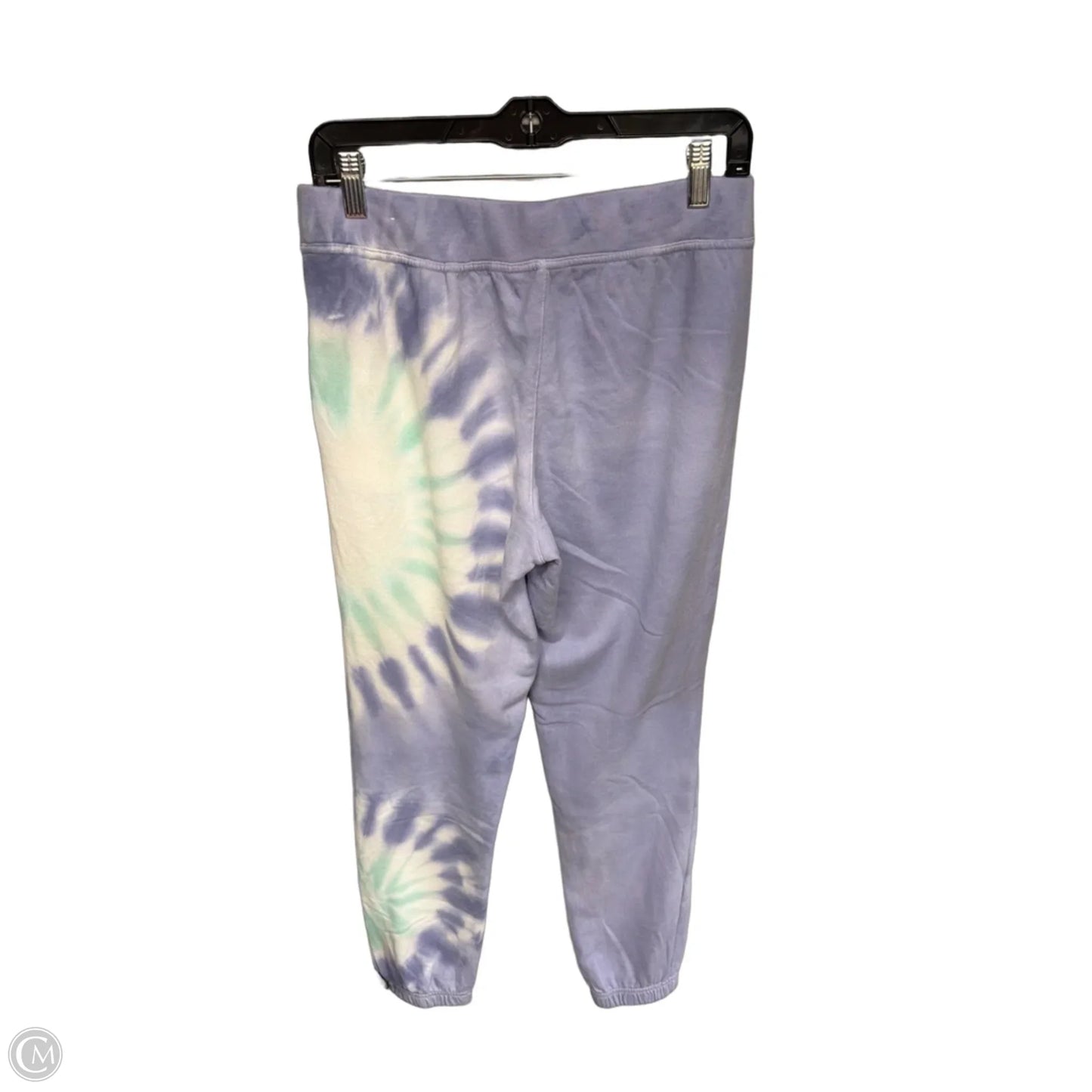 Athletic Pants By Wildfox In Purple & White, Size: M