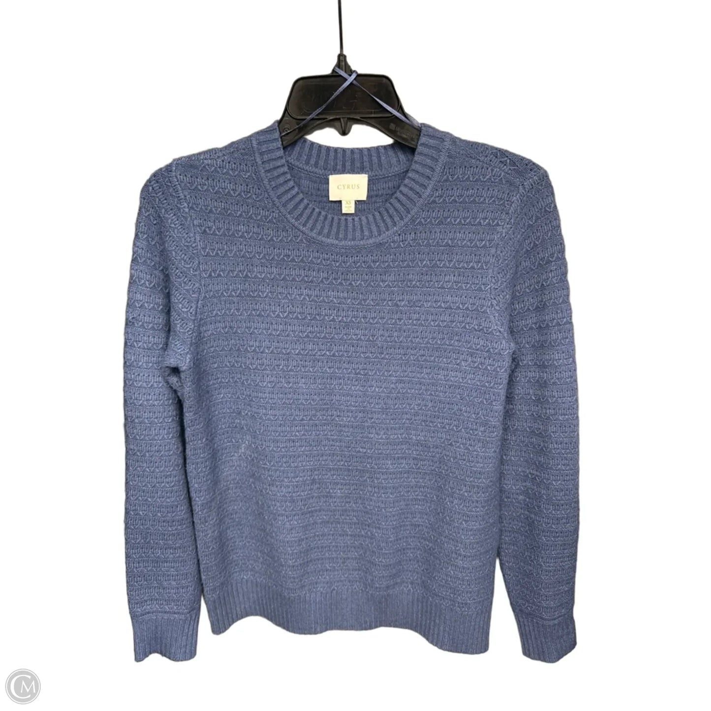 Sweater By Cyrus Knits In Blue, Size: Xs